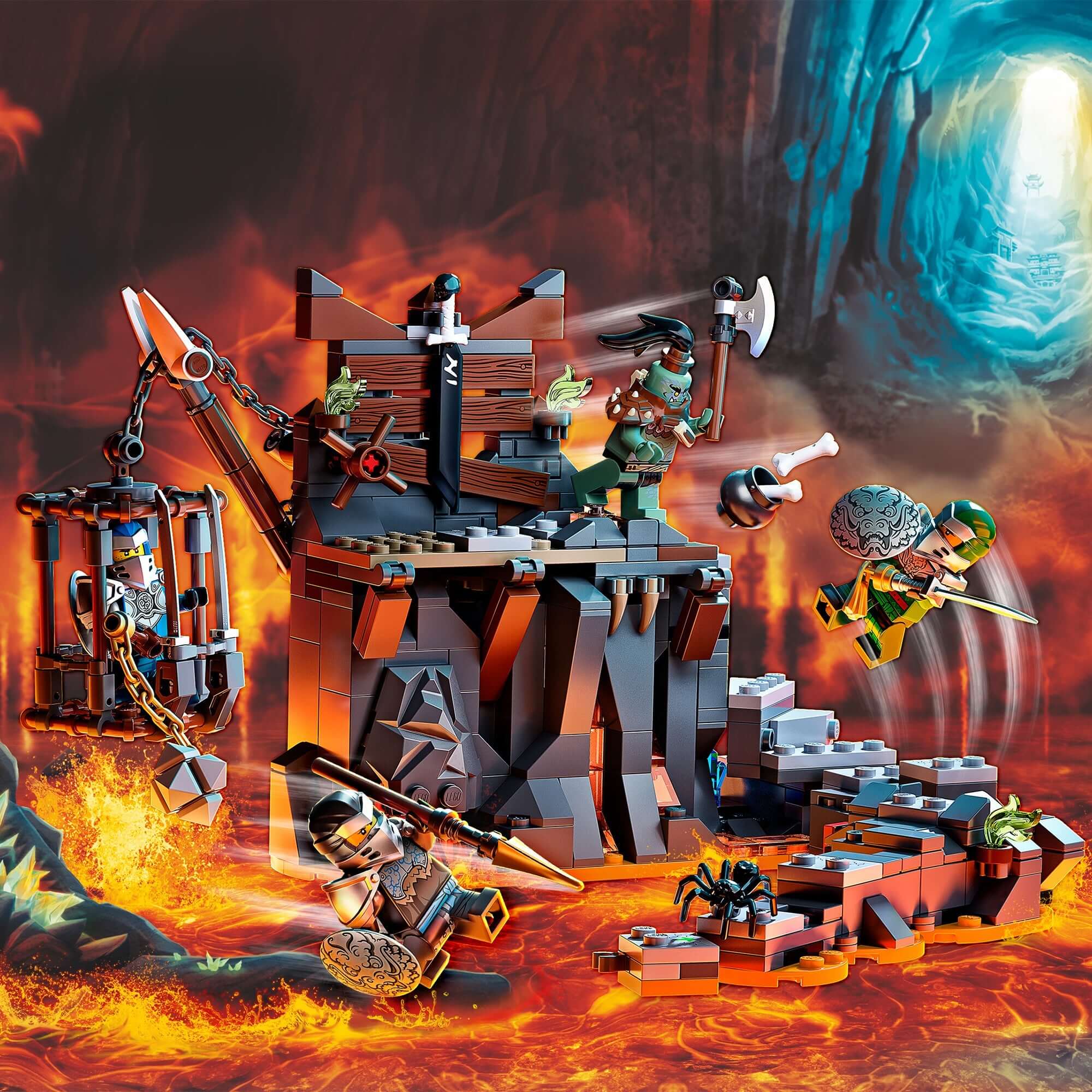 LEGO® NINJAGO Journey to the Skull Dungeons Set 71717