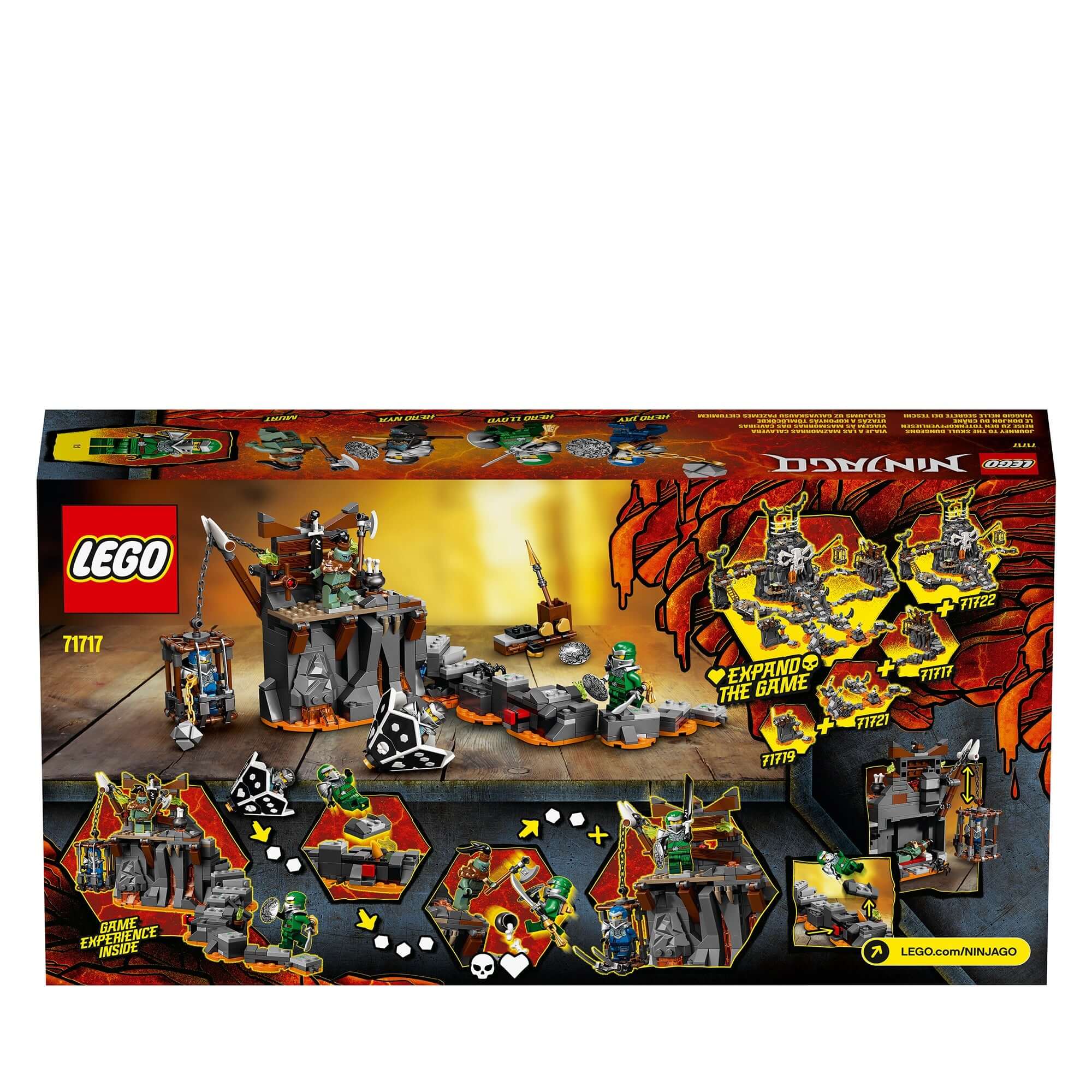 LEGO® NINJAGO Journey to the Skull Dungeons Set 71717