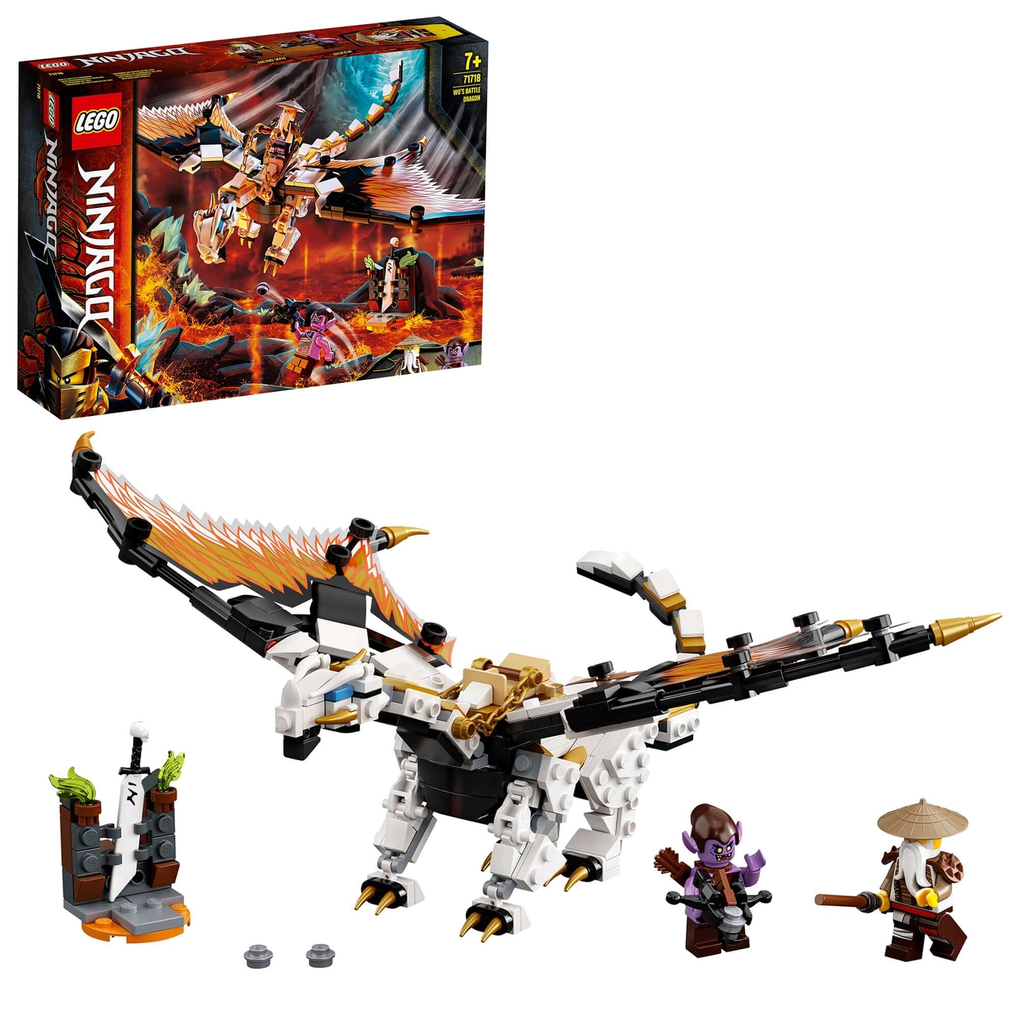 LEGO® NINJAGO Wu's Battle Dragon Toy 71718