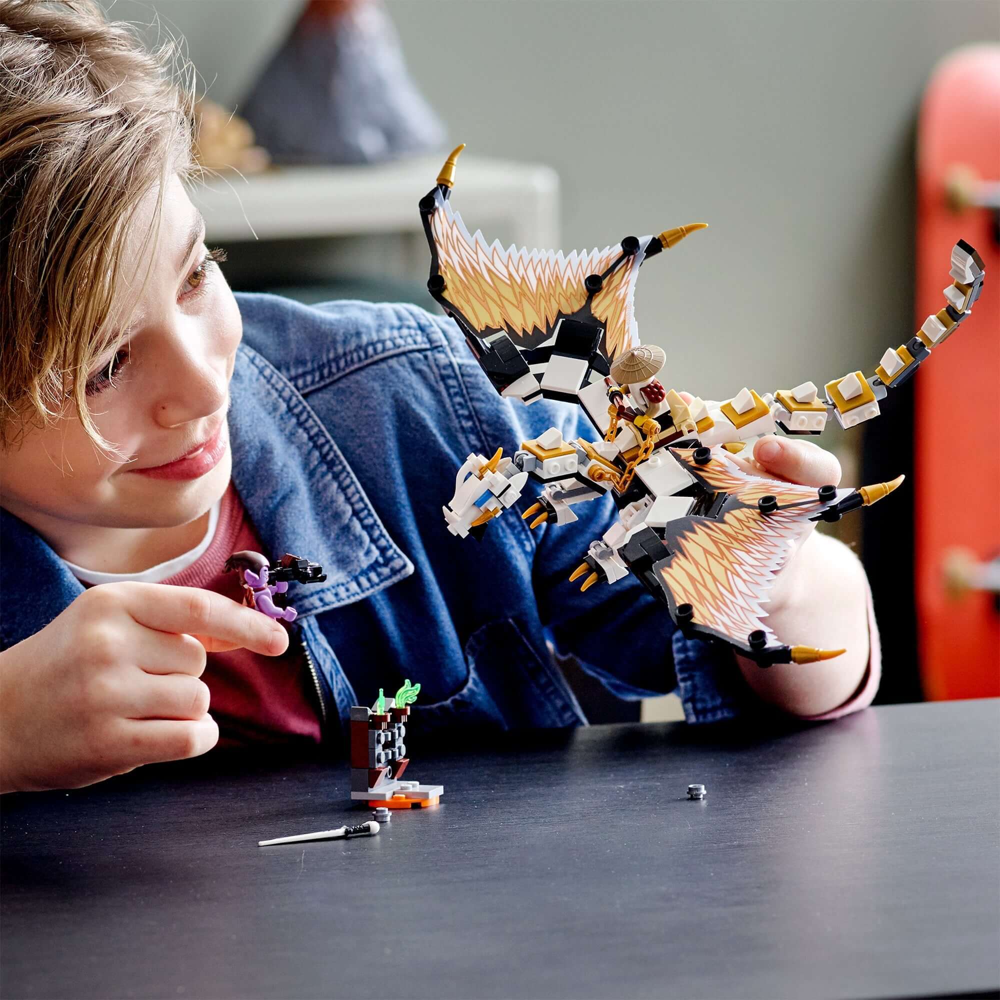 LEGO® NINJAGO Wu's Battle Dragon Toy 71718