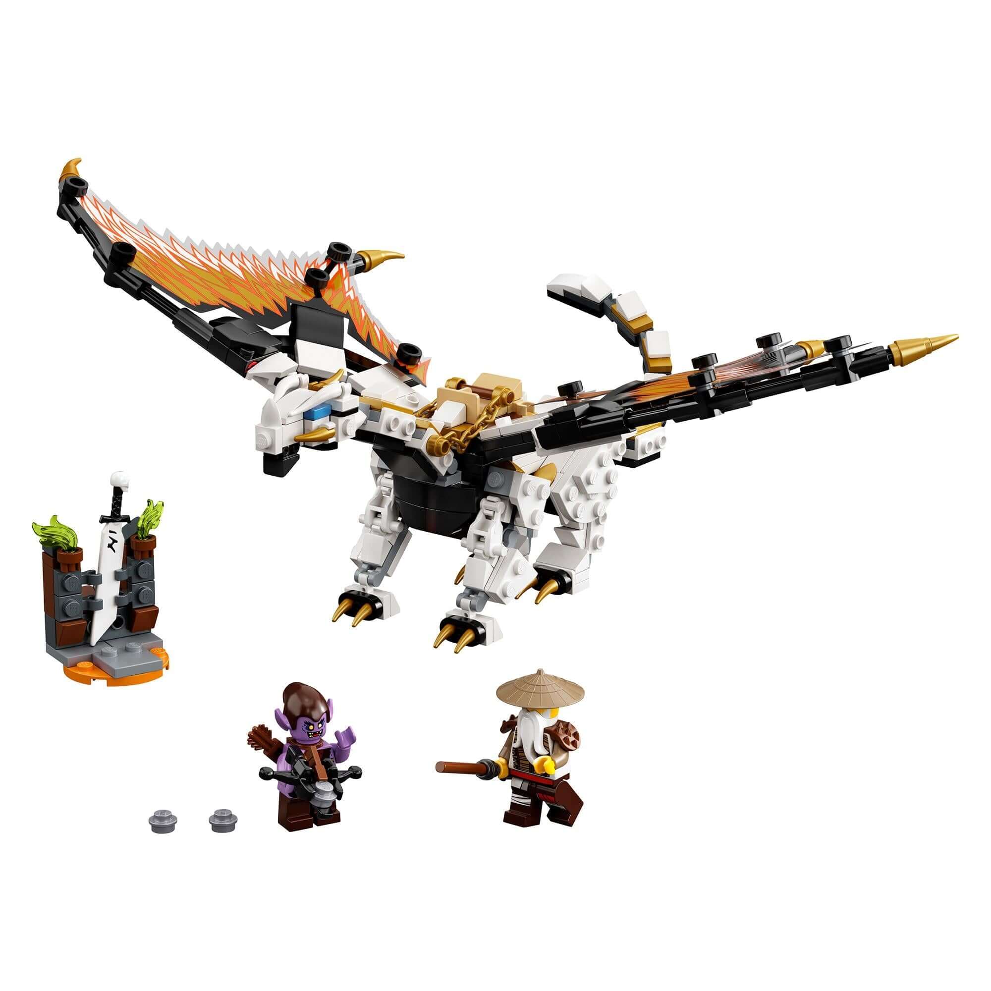 LEGO® NINJAGO Wu's Battle Dragon Toy 71718