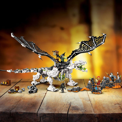LEGO® NINJAGO Skull Sorcerer's Dragon 2in1 Toy 71721