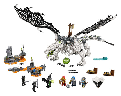 LEGO® NINJAGO Skull Sorcerer's Dragon 2in1 Toy 71721