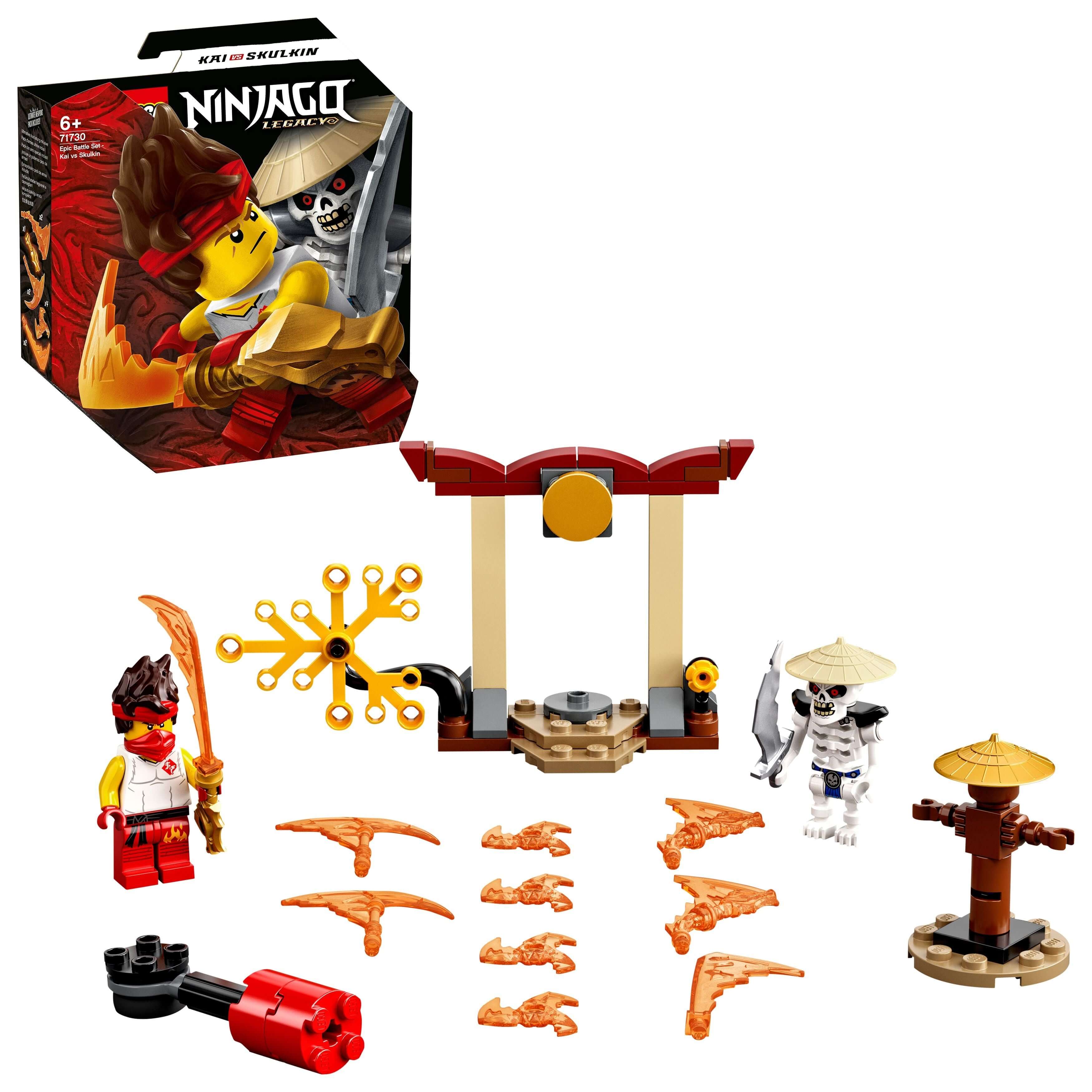 LEGO® NINJAGO Epic Battle Set – Kai vs. Skulkin 71730