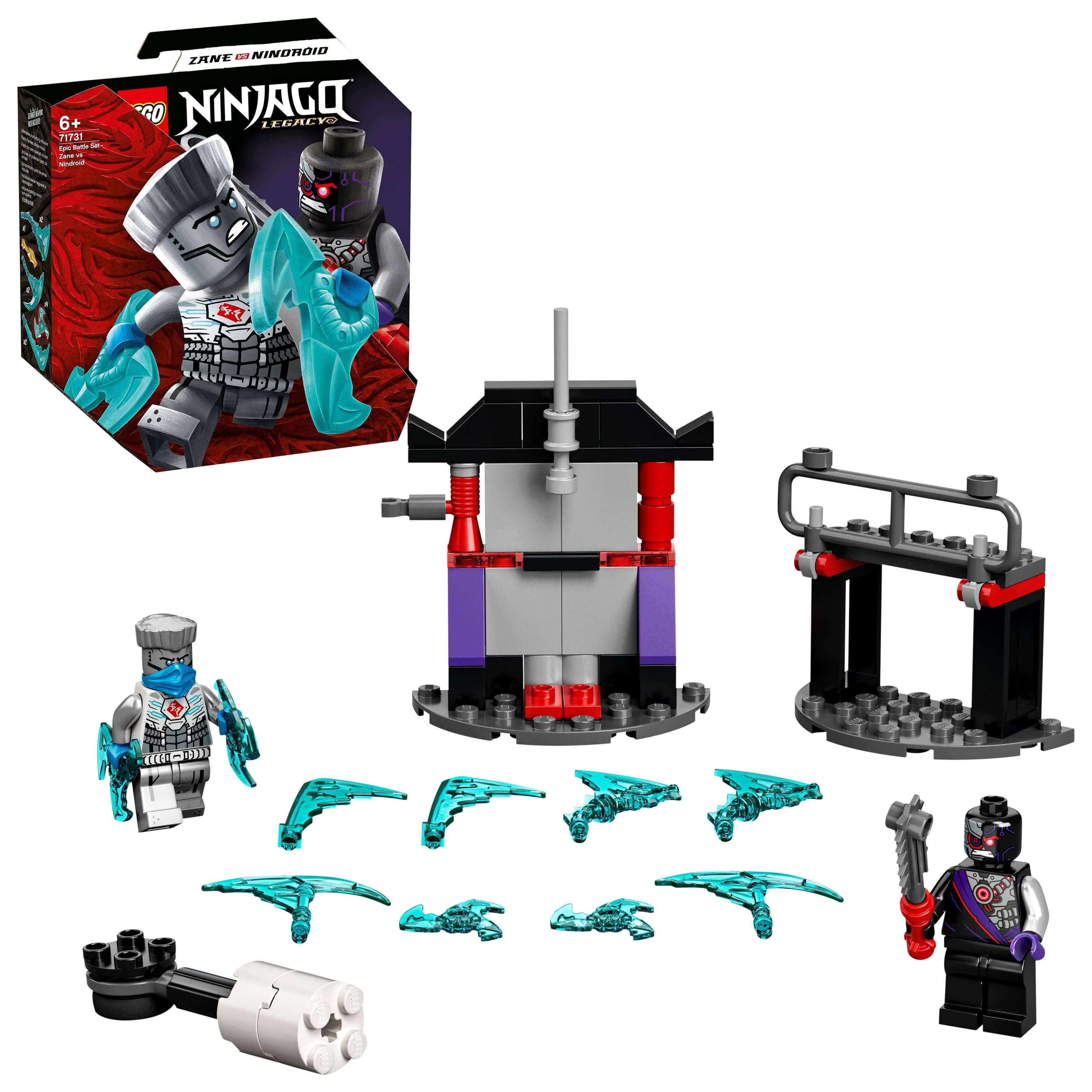 LEGO® NINJAGO Epic Battle Set Zane vs. Nindroid 71731