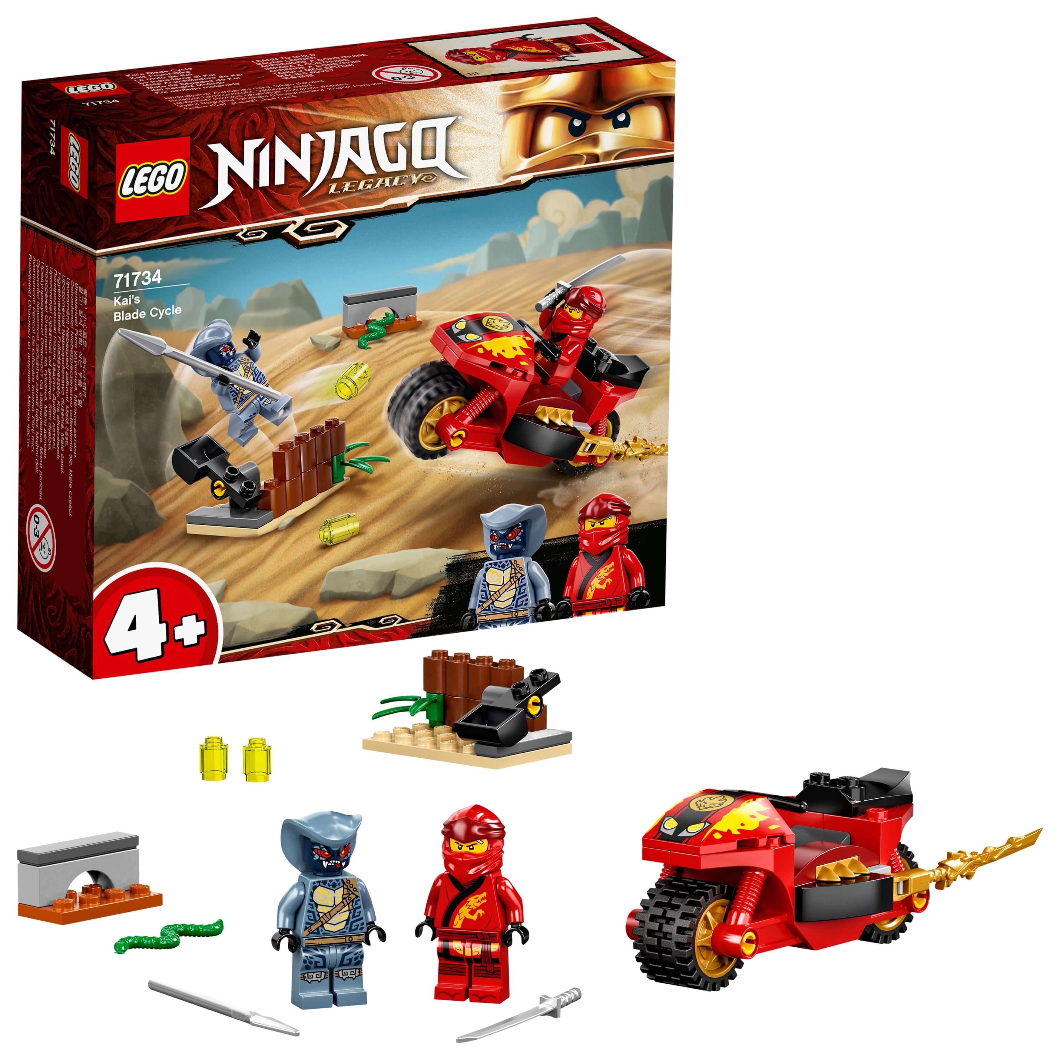 LEGO® NINJAGO Legacy Kai’s Blade Cycle Set 71734
