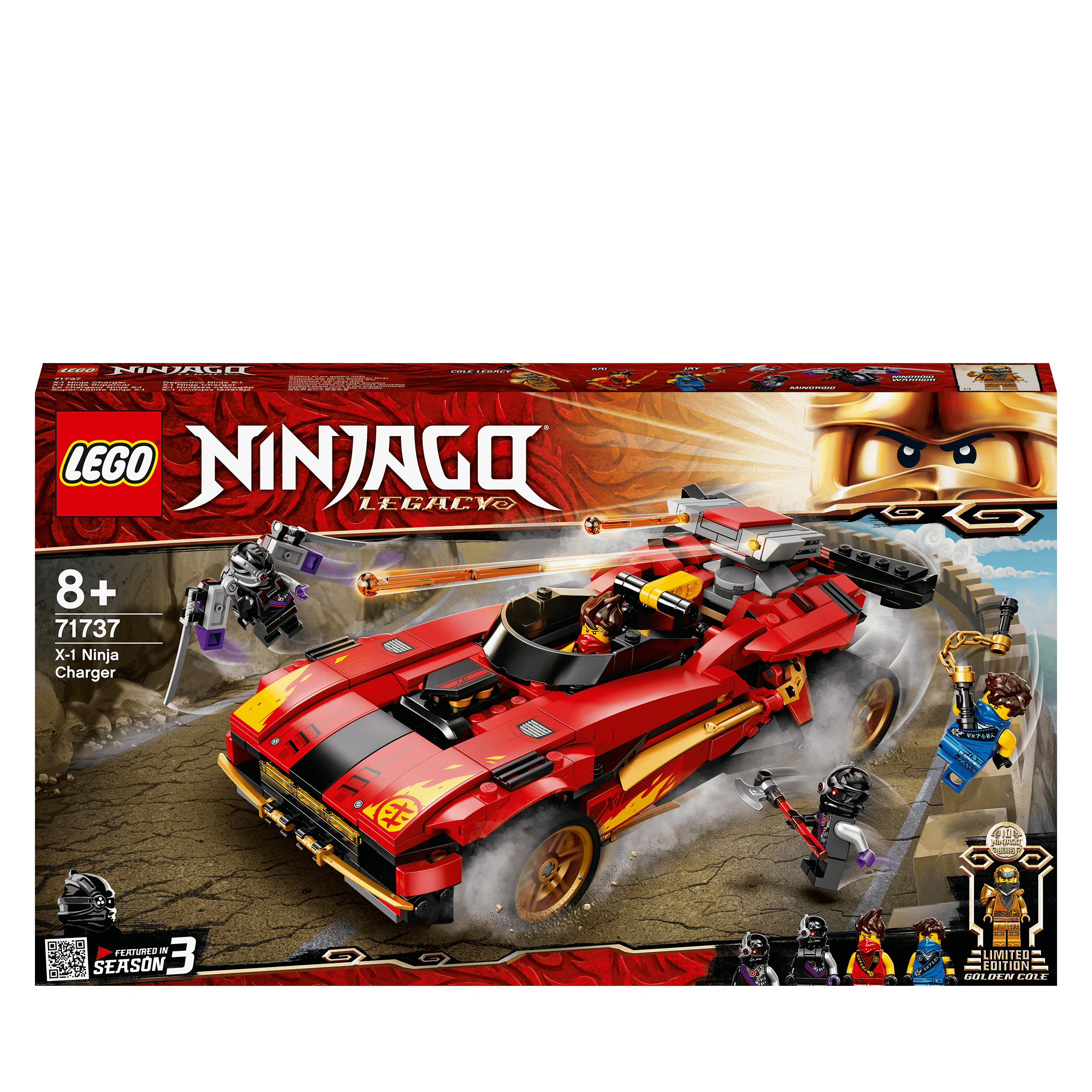 LEGO® NINJAGO Legacy X-1 Ninja Charger Set 71737