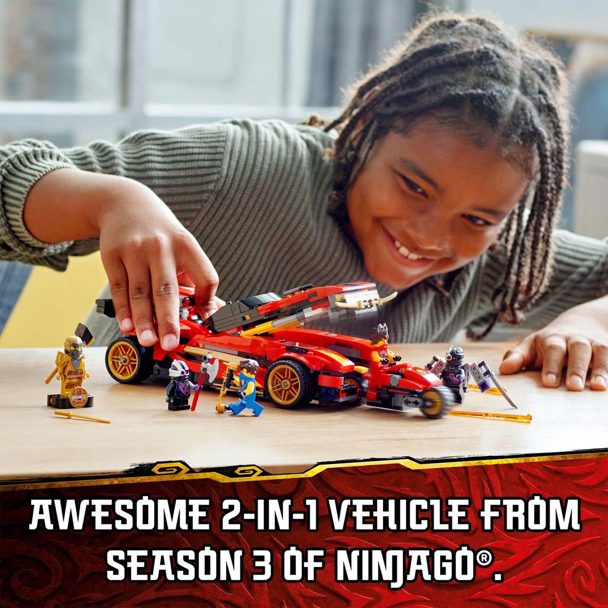 LEGO® NINJAGO Legacy X-1 Ninja Charger Set 71737