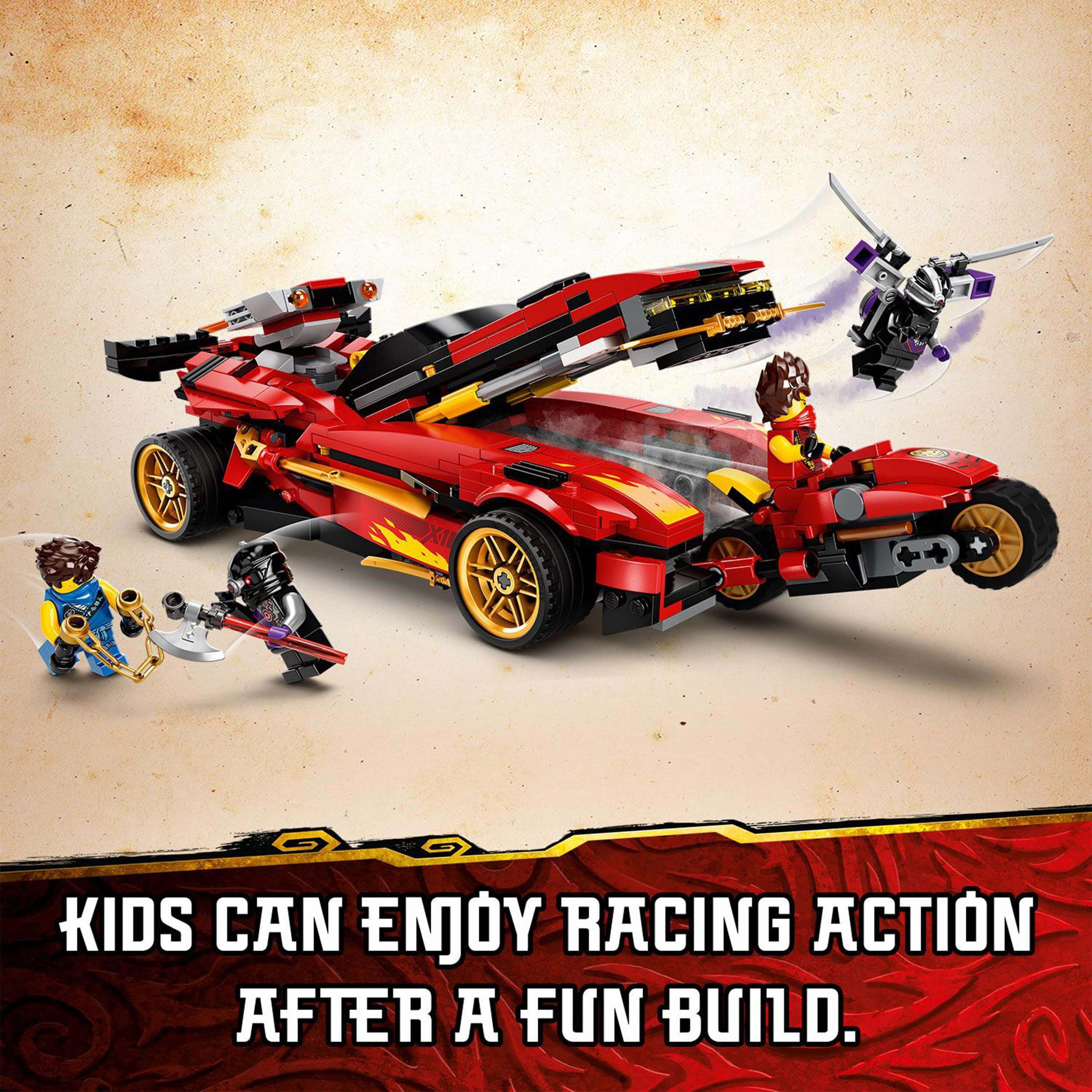 LEGO® NINJAGO Legacy X-1 Ninja Charger Set 71737