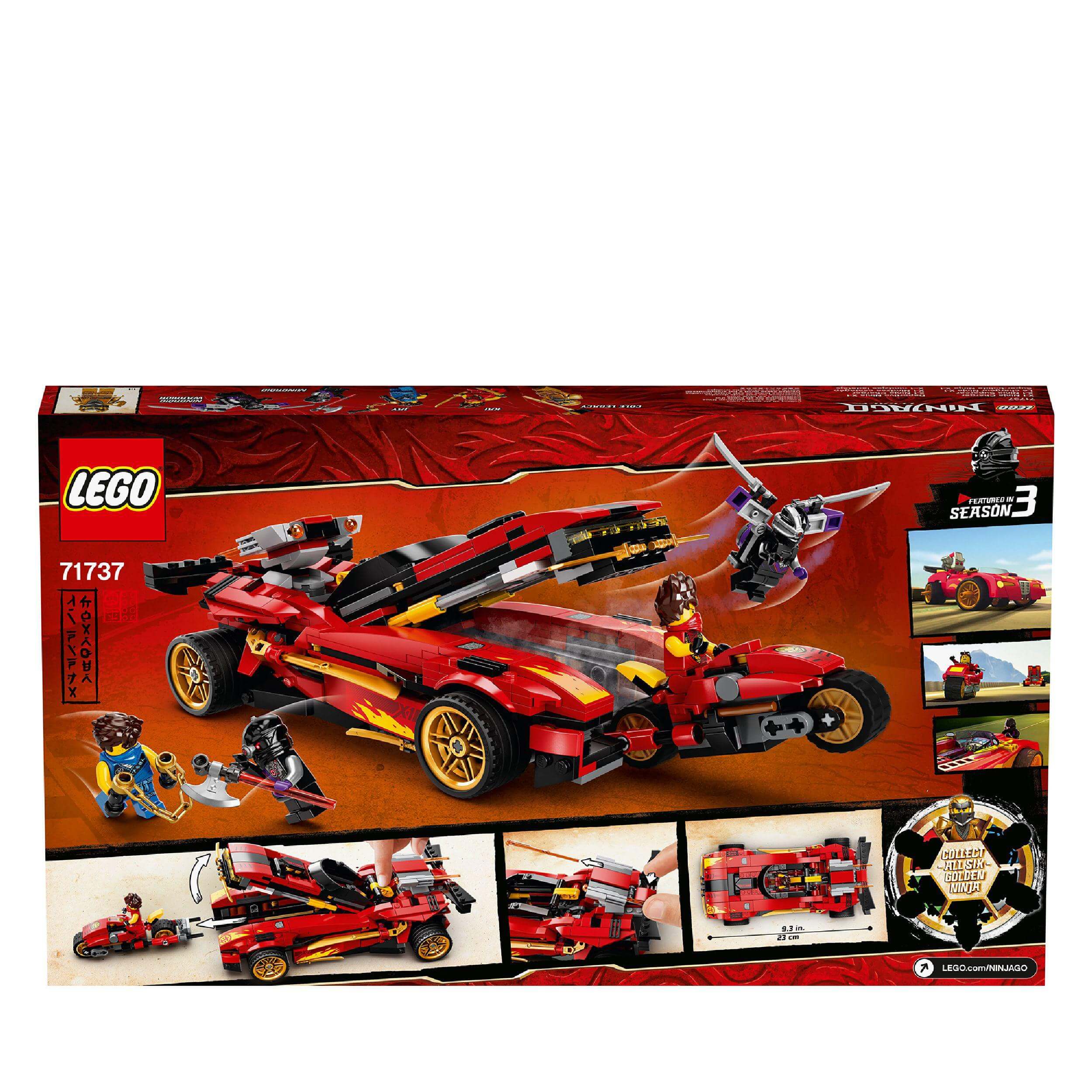 LEGO® NINJAGO Legacy X-1 Ninja Charger Set 71737