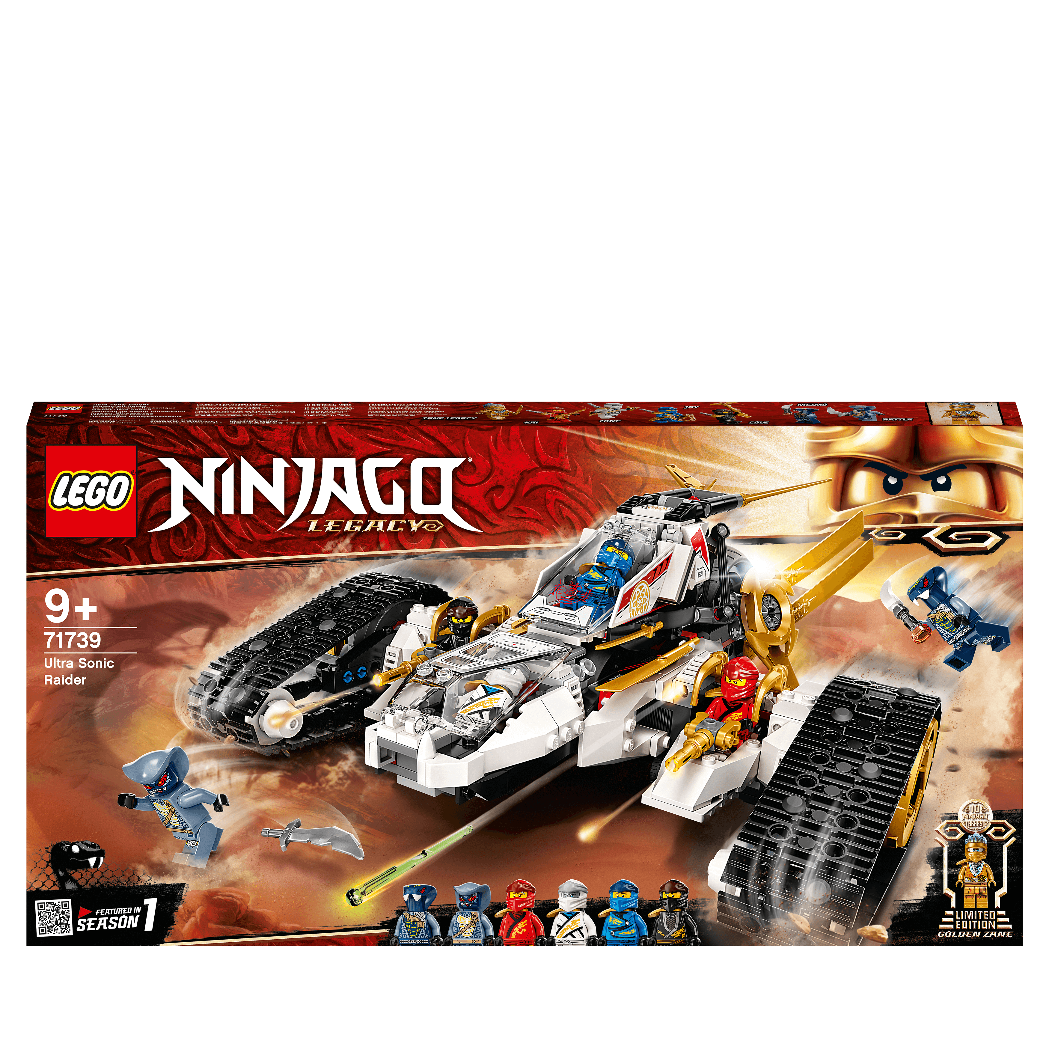 LEGO® NINJAGO Legacy Ultra Sonic Raider Set 71739