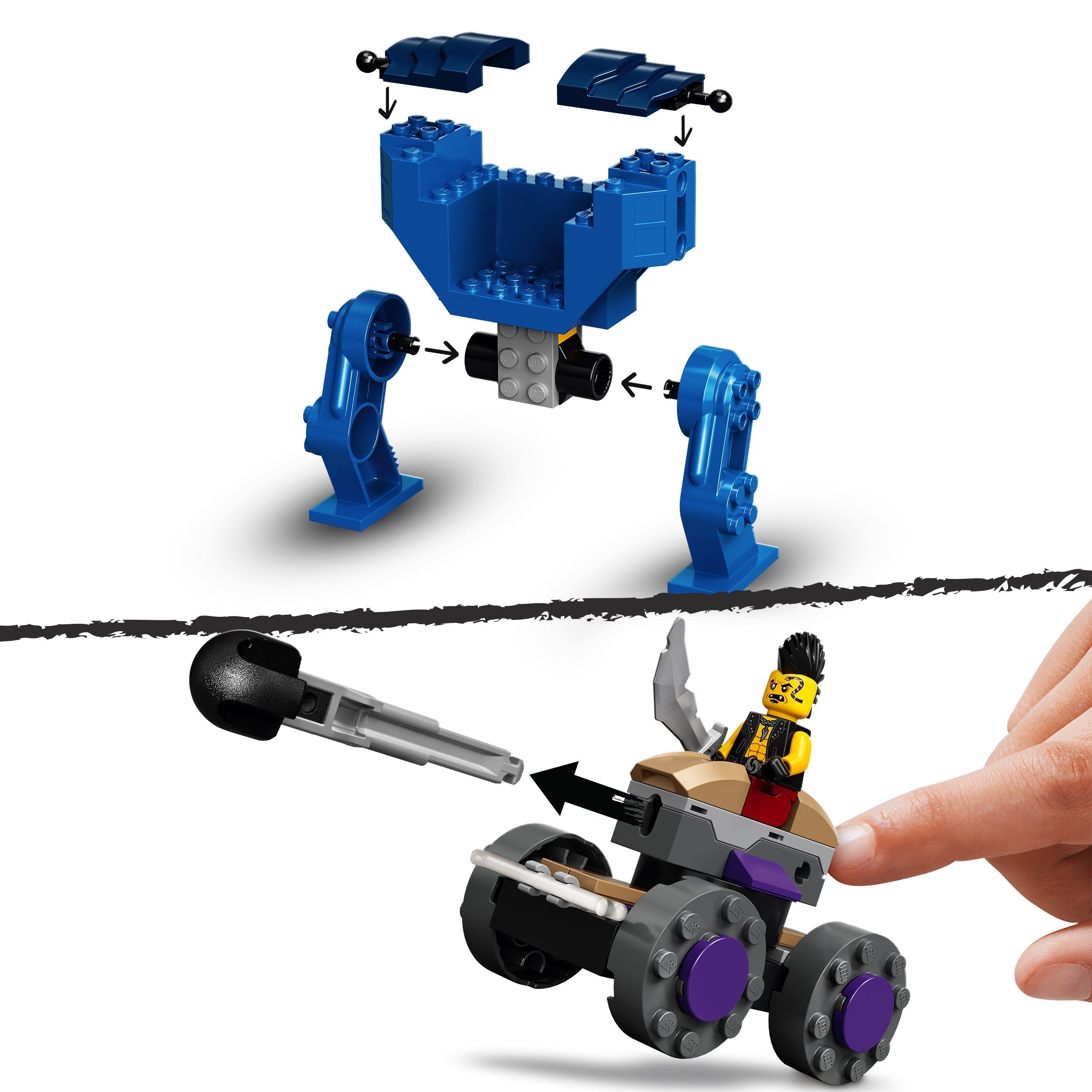 LEGO® NINJAGO Legacy Jay’s Electro Mech Toy 71740
