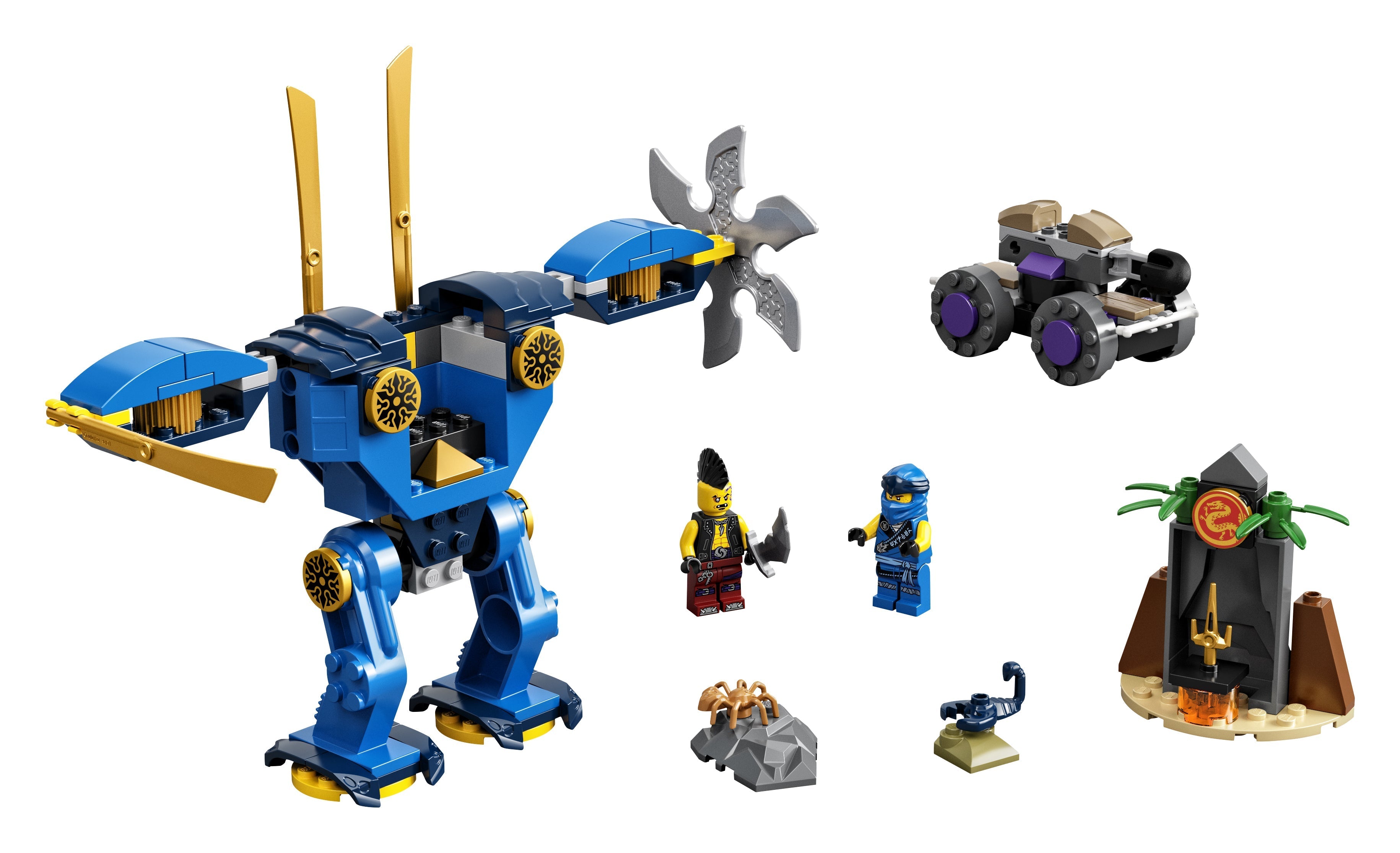 LEGO® NINJAGO Legacy Jay’s Electro Mech Toy 71740