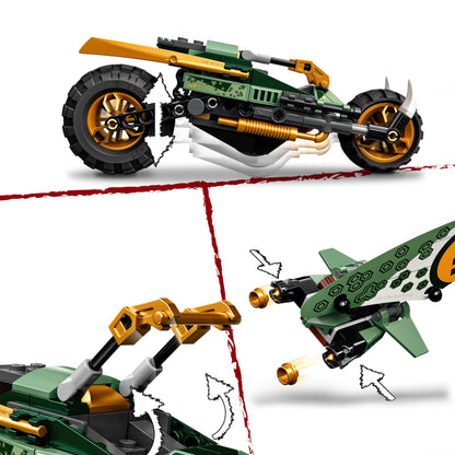LEGO® NINJAGO Lloyd’s Jungle Chopper Bike Toy 71745