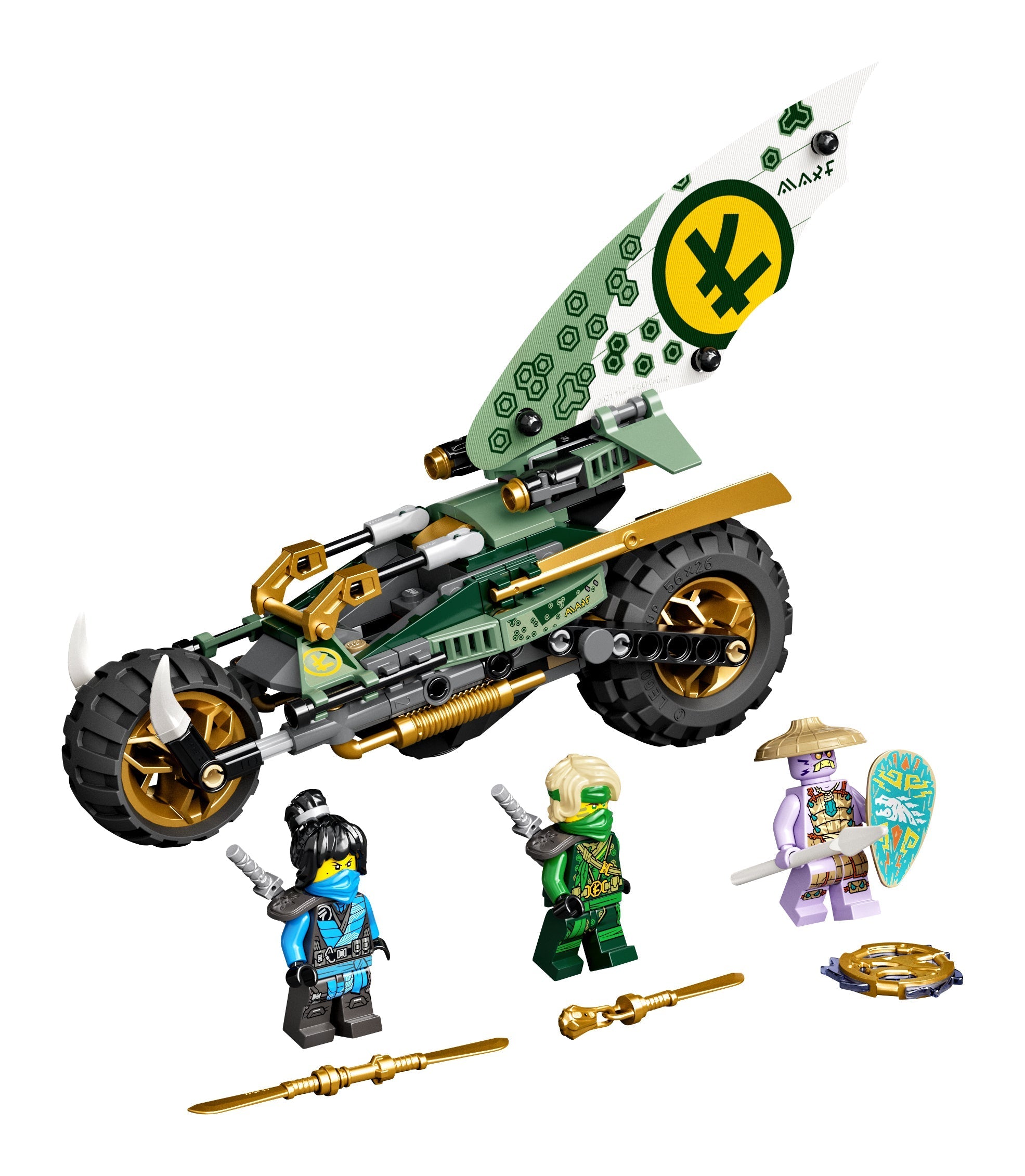 LEGO® NINJAGO Lloyd’s Jungle Chopper Bike Toy 71745