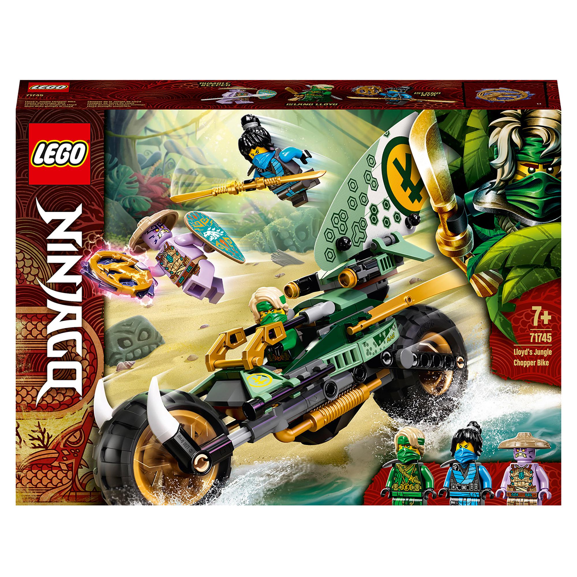 LEGO® NINJAGO Lloyd’s Jungle Chopper Bike Toy 71745