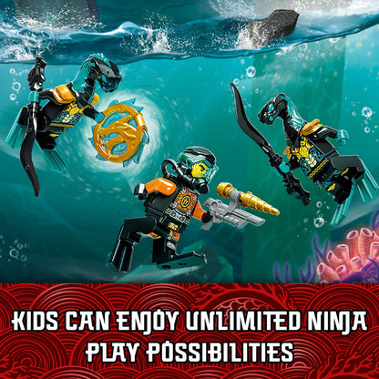 LEGO® NINJAGO Ninja Sub Speeder Car Toy 71752