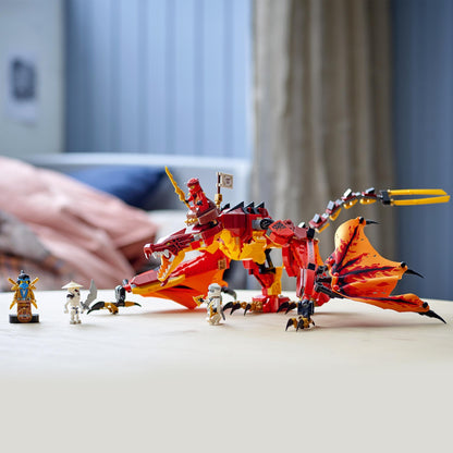 LEGO® NINJAGO Legacy Fire Dragon Attack Toy 71753