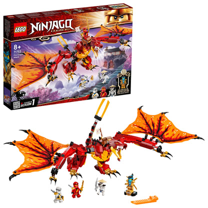 LEGO® NINJAGO Legacy Fire Dragon Attack Toy 71753