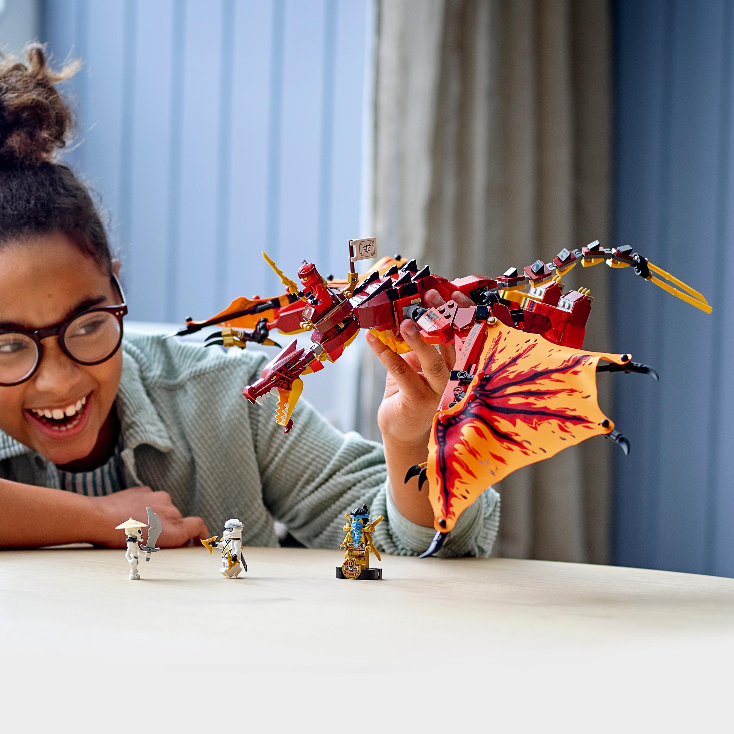 LEGO® NINJAGO Legacy Fire Dragon Attack Toy 71753
