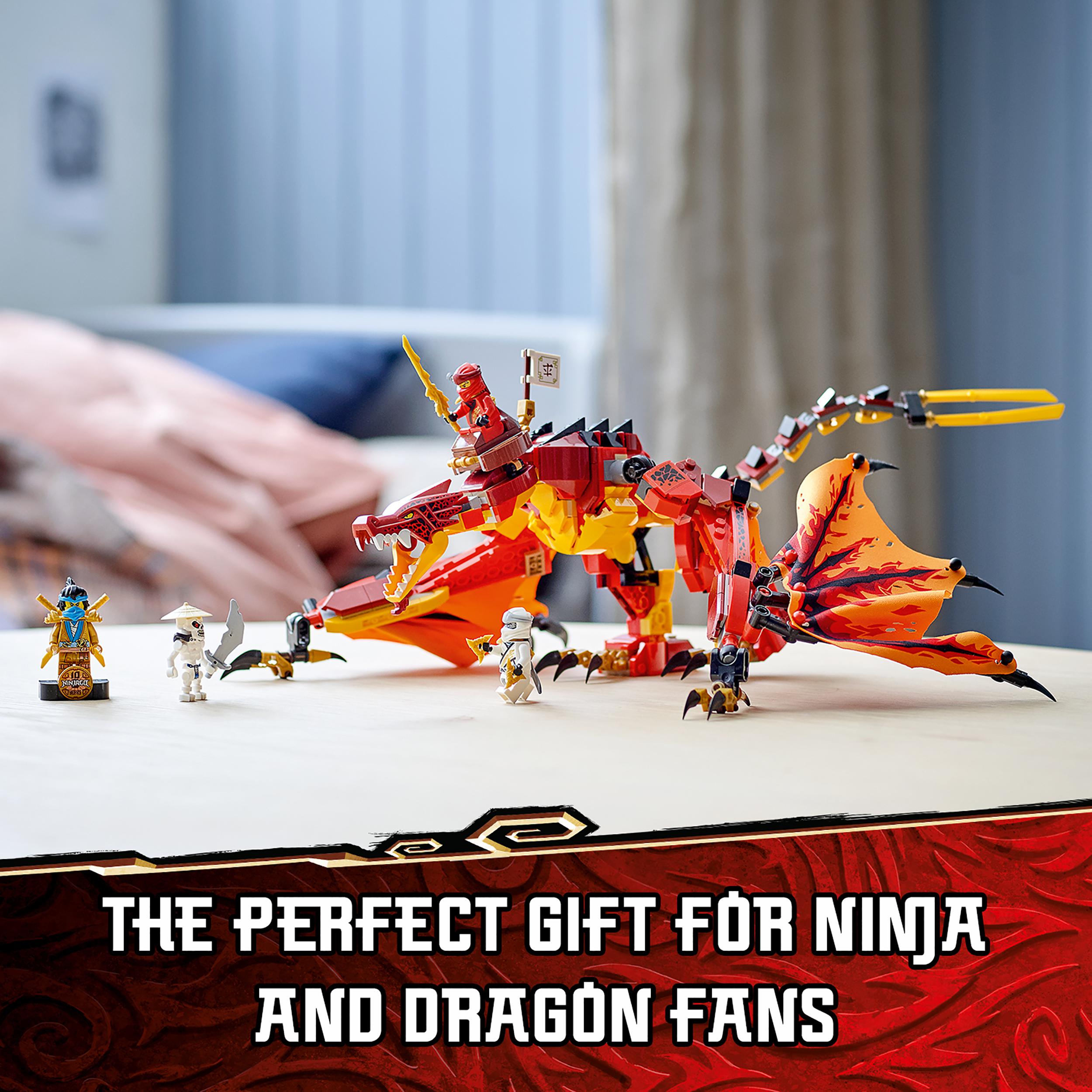 LEGO® NINJAGO Legacy Fire Dragon Attack Toy 71753