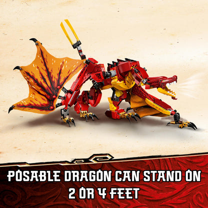 LEGO® NINJAGO Legacy Fire Dragon Attack Toy 71753