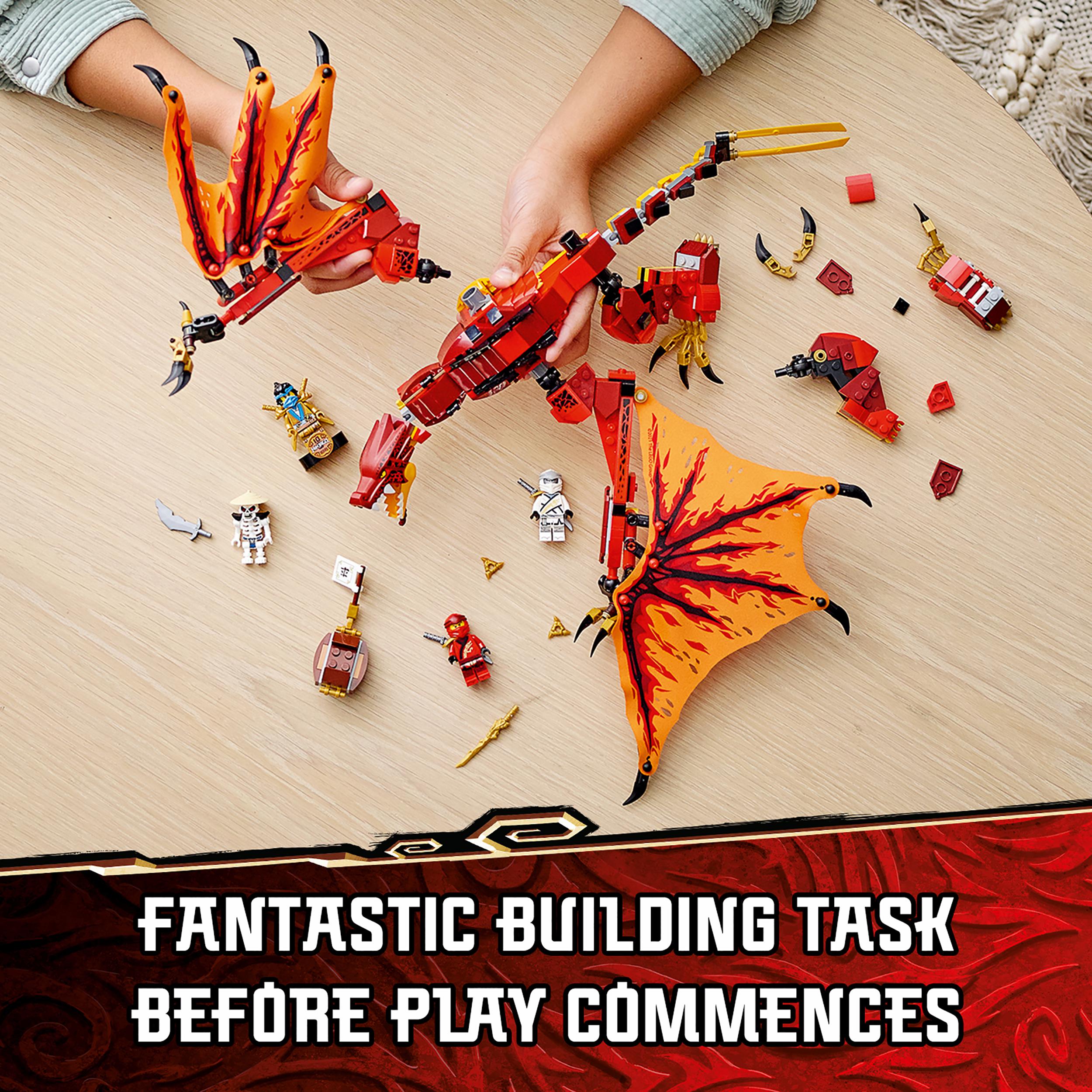 LEGO® NINJAGO Legacy Fire Dragon Attack Toy 71753
