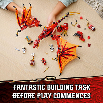 LEGO® NINJAGO Legacy Fire Dragon Attack Toy 71753