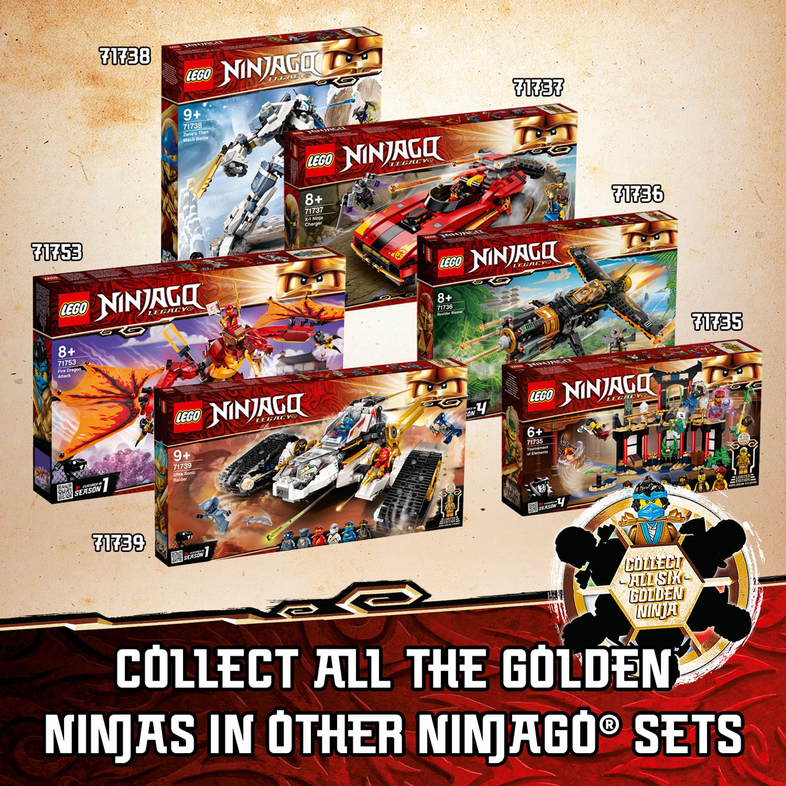 LEGO® NINJAGO Legacy Fire Dragon Attack Toy 71753