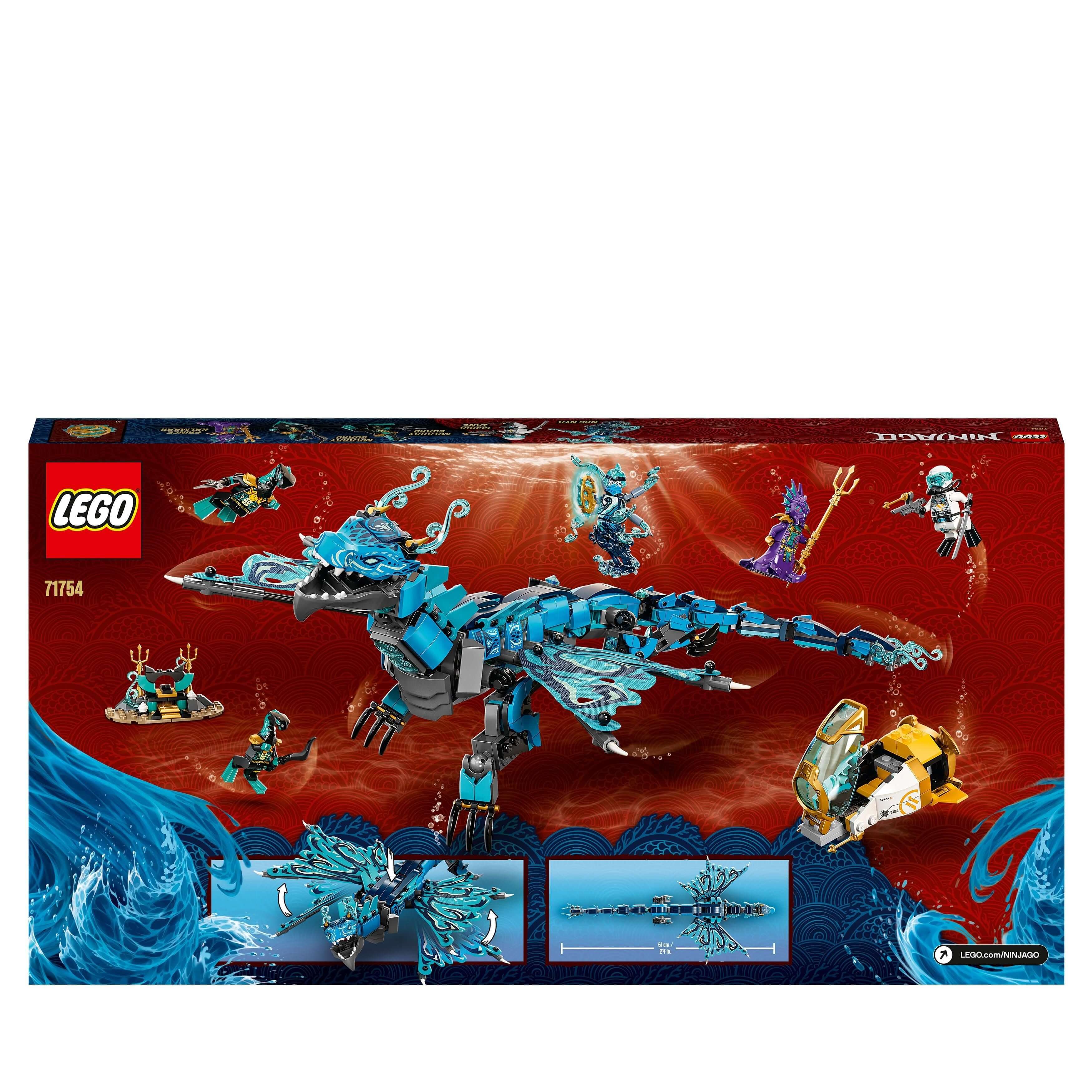 LEGO® NINJAGO Water Dragon Toy Building Set 71754