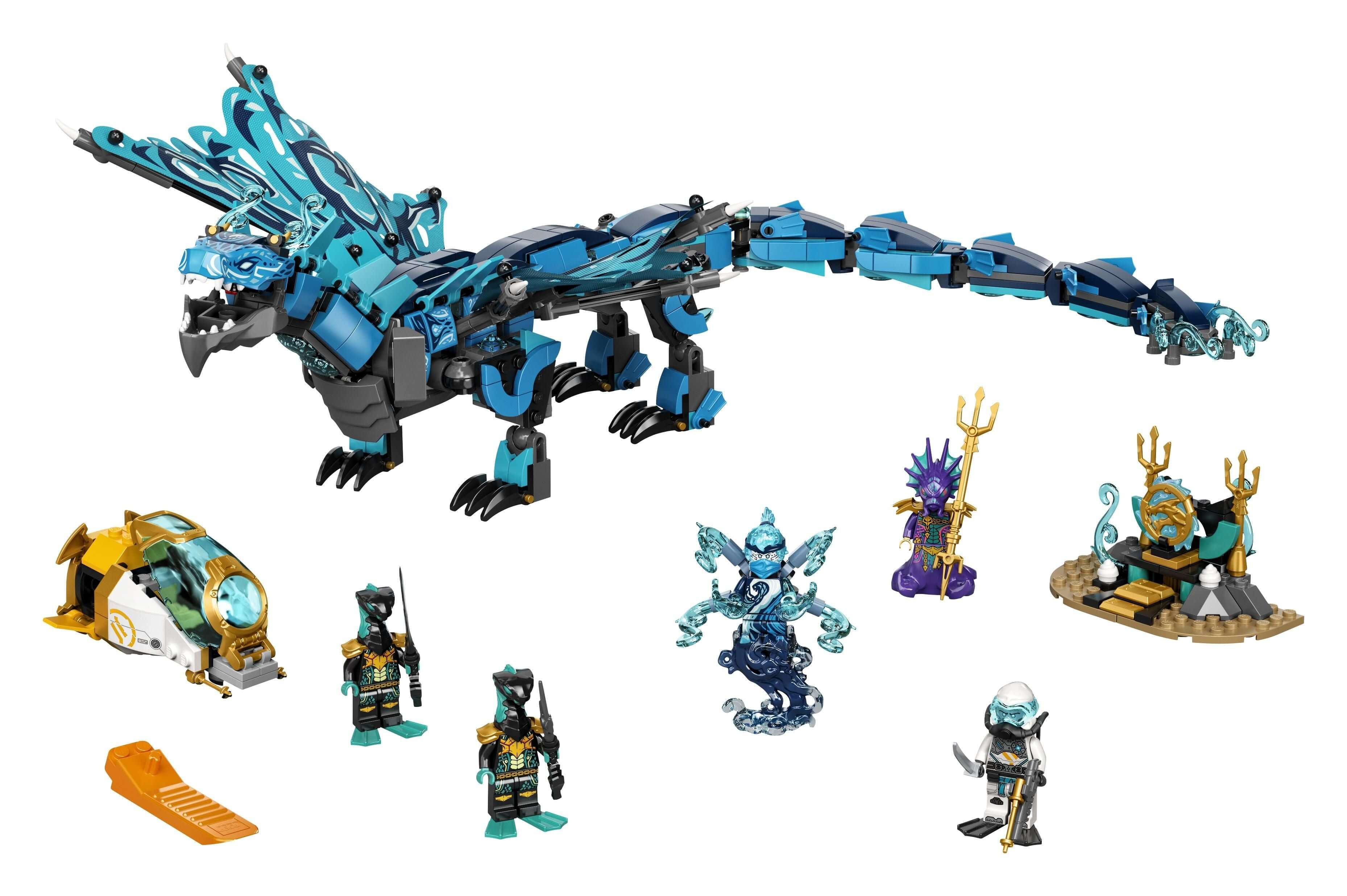 LEGO® NINJAGO Water Dragon Toy Building Set 71754