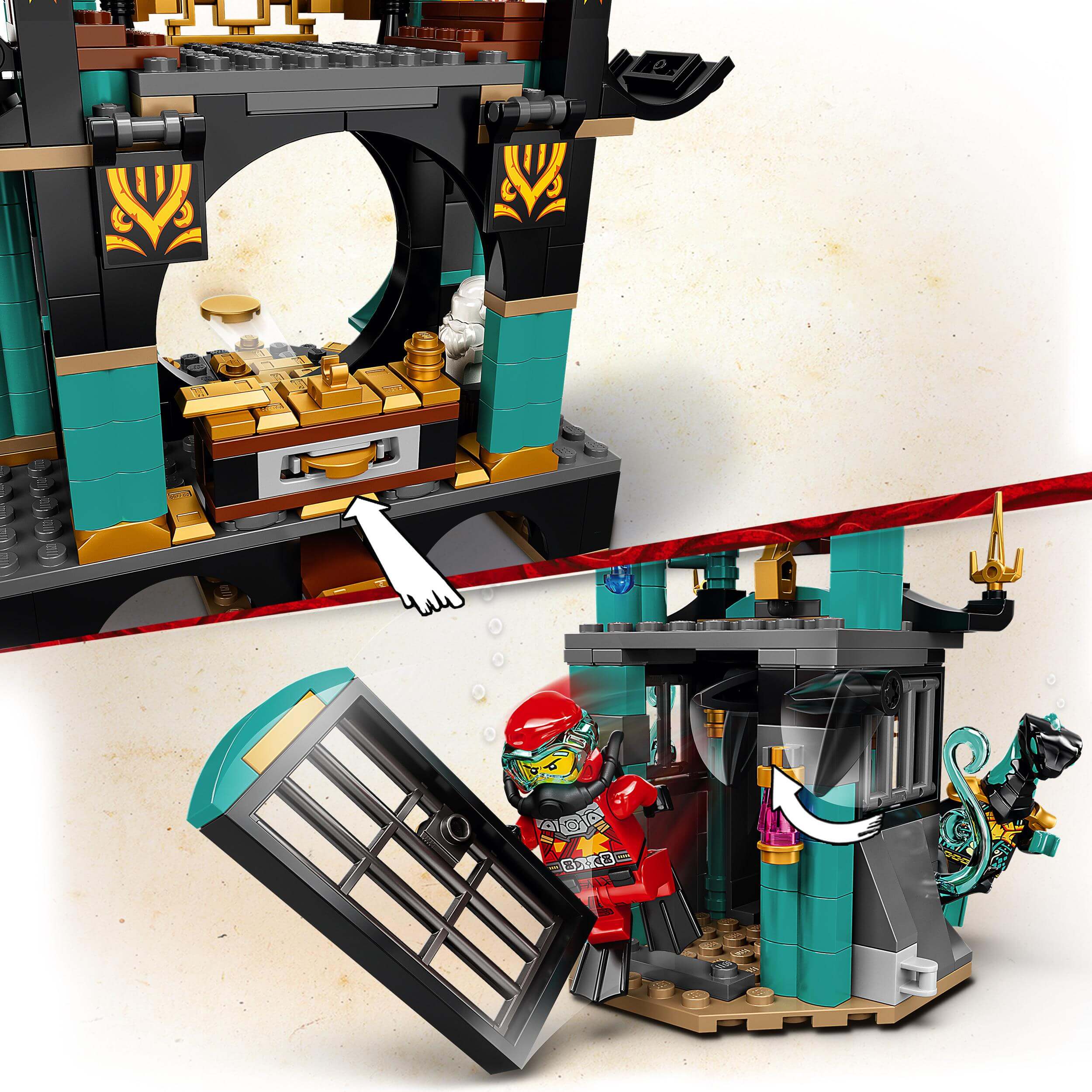 LEGO® NINJAGO Temple of the Endless Sea Set 71755