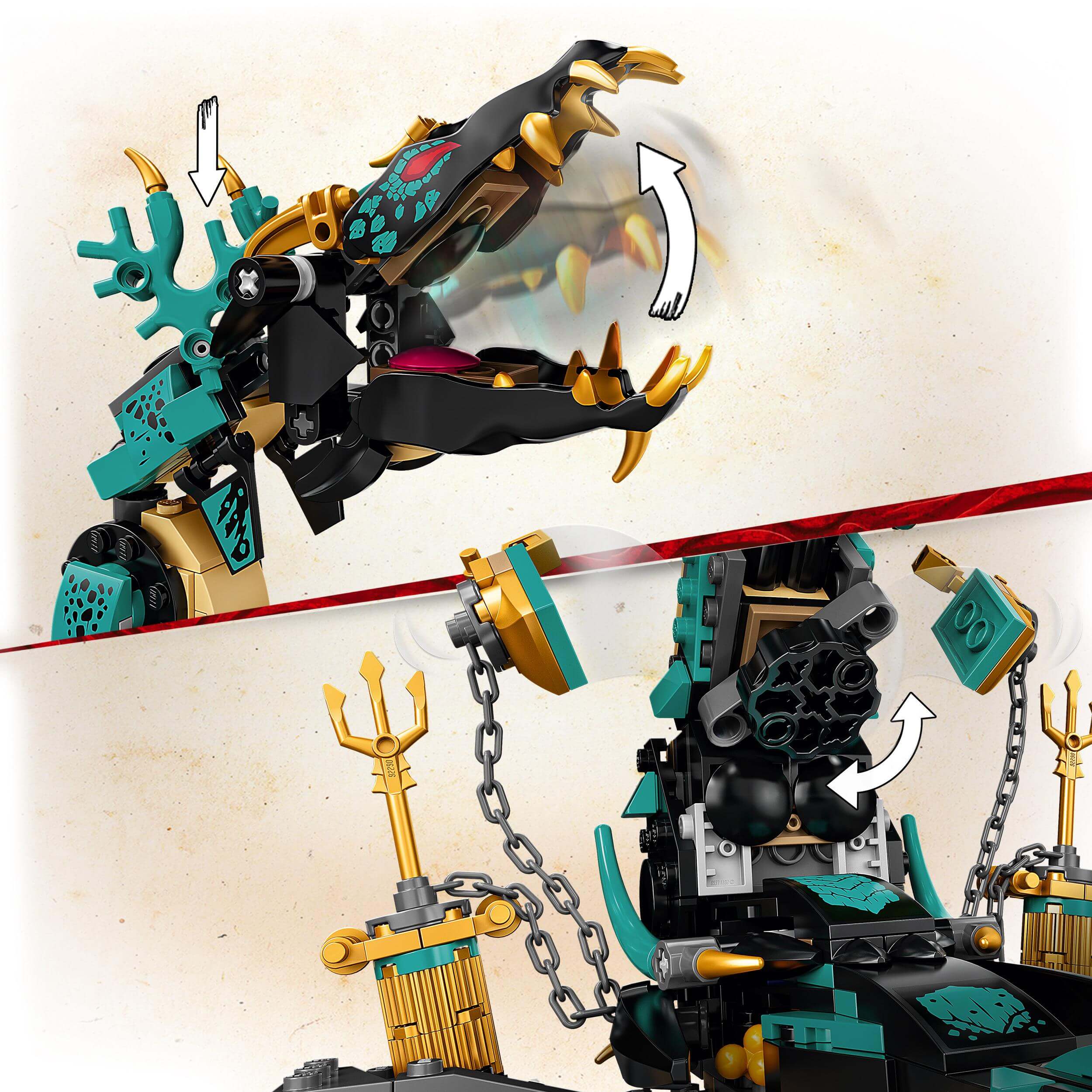 LEGO® NINJAGO Temple of the Endless Sea Set 71755
