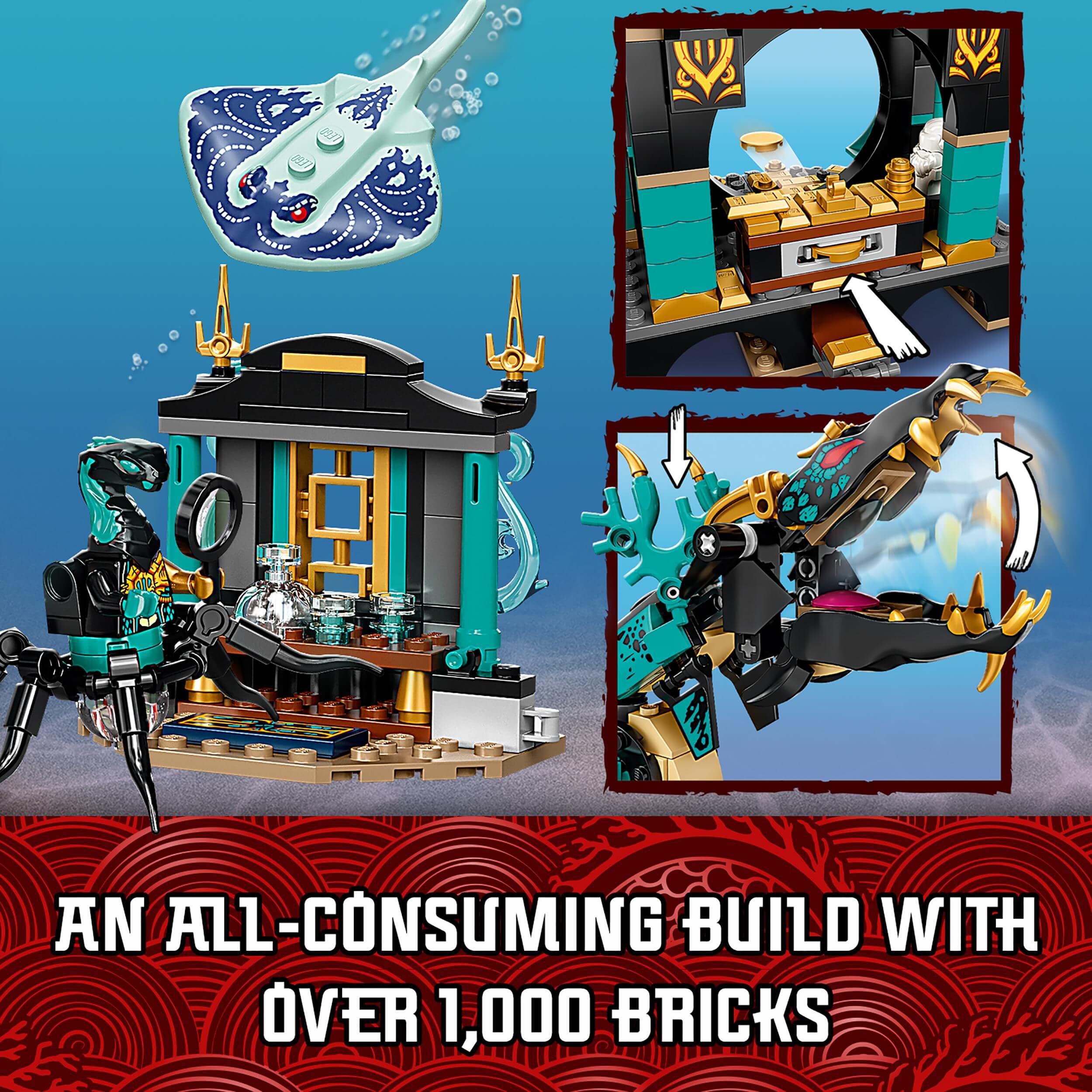 LEGO® NINJAGO Temple of the Endless Sea Set 71755