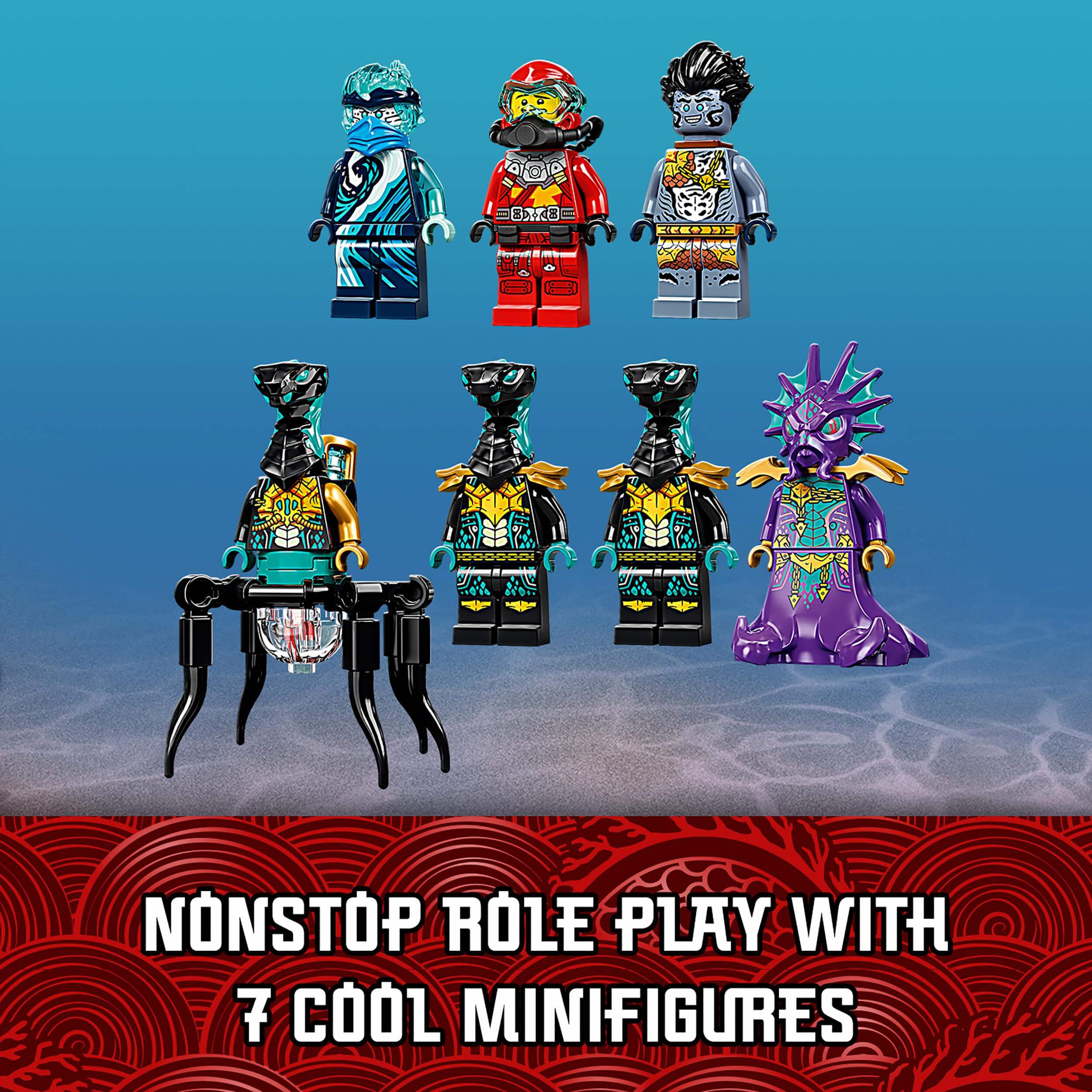 LEGO® NINJAGO Temple of the Endless Sea Set 71755