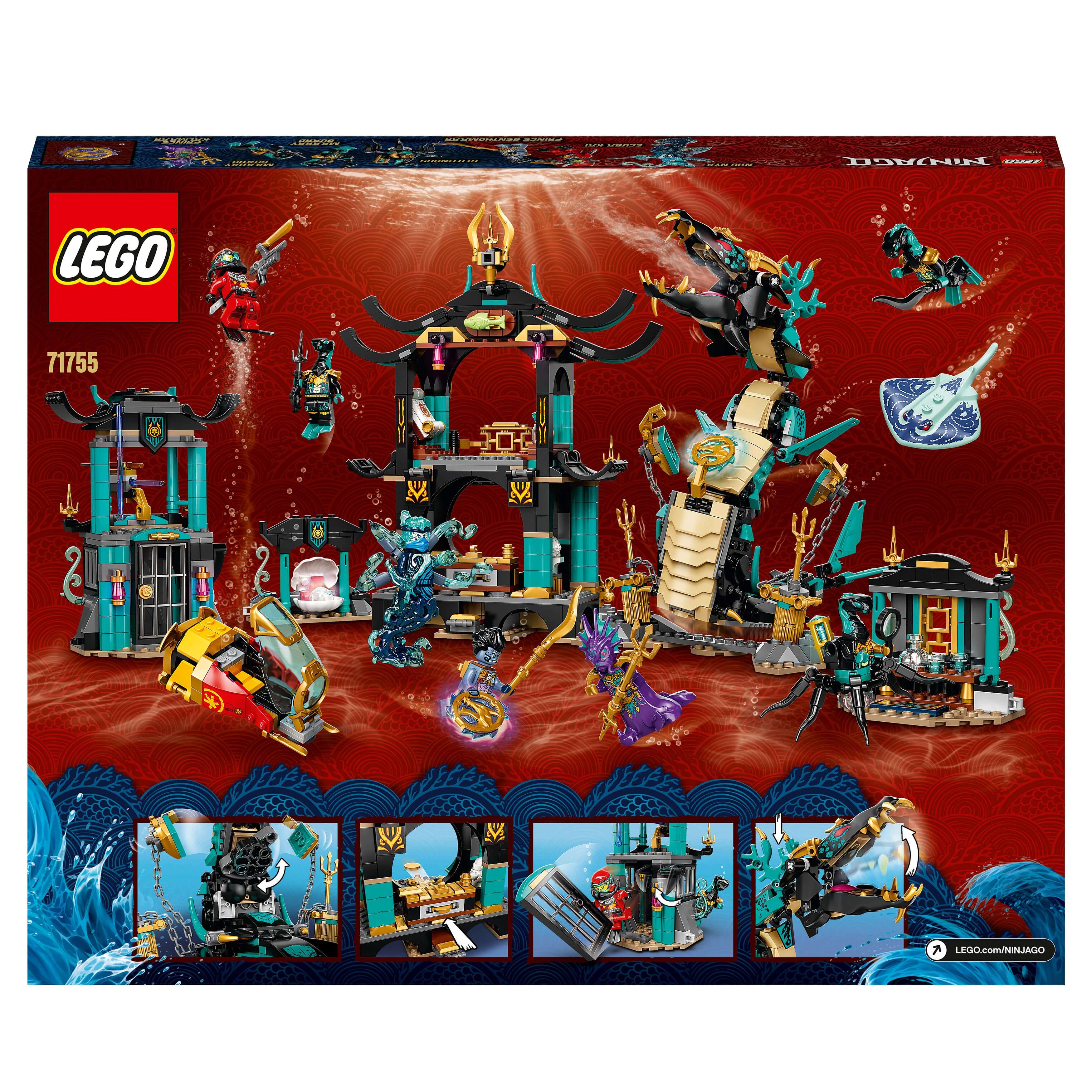 LEGO® NINJAGO Temple of the Endless Sea Set 71755