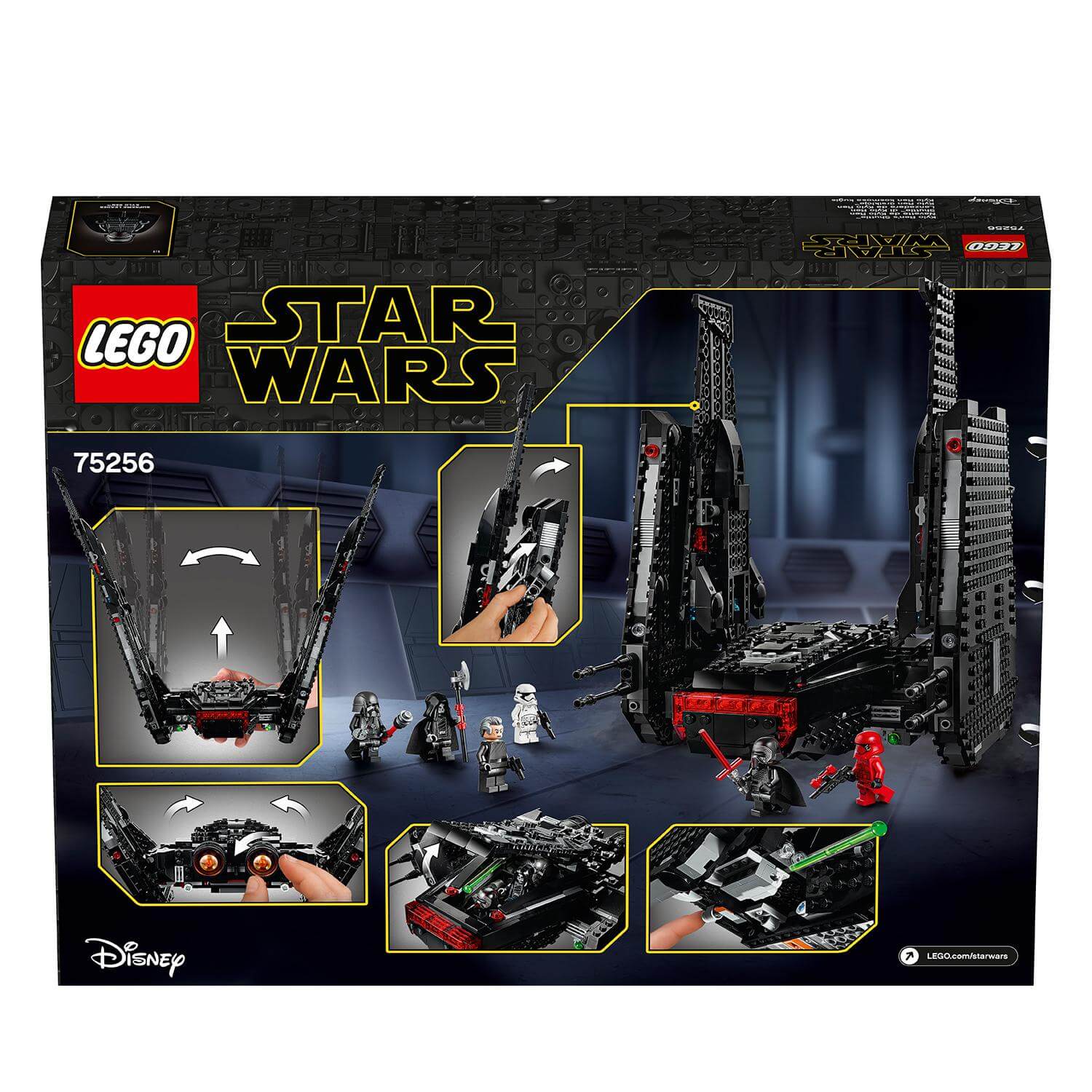 LEGO® Star Wars Kylo Ren’s Shuttle Set 75256