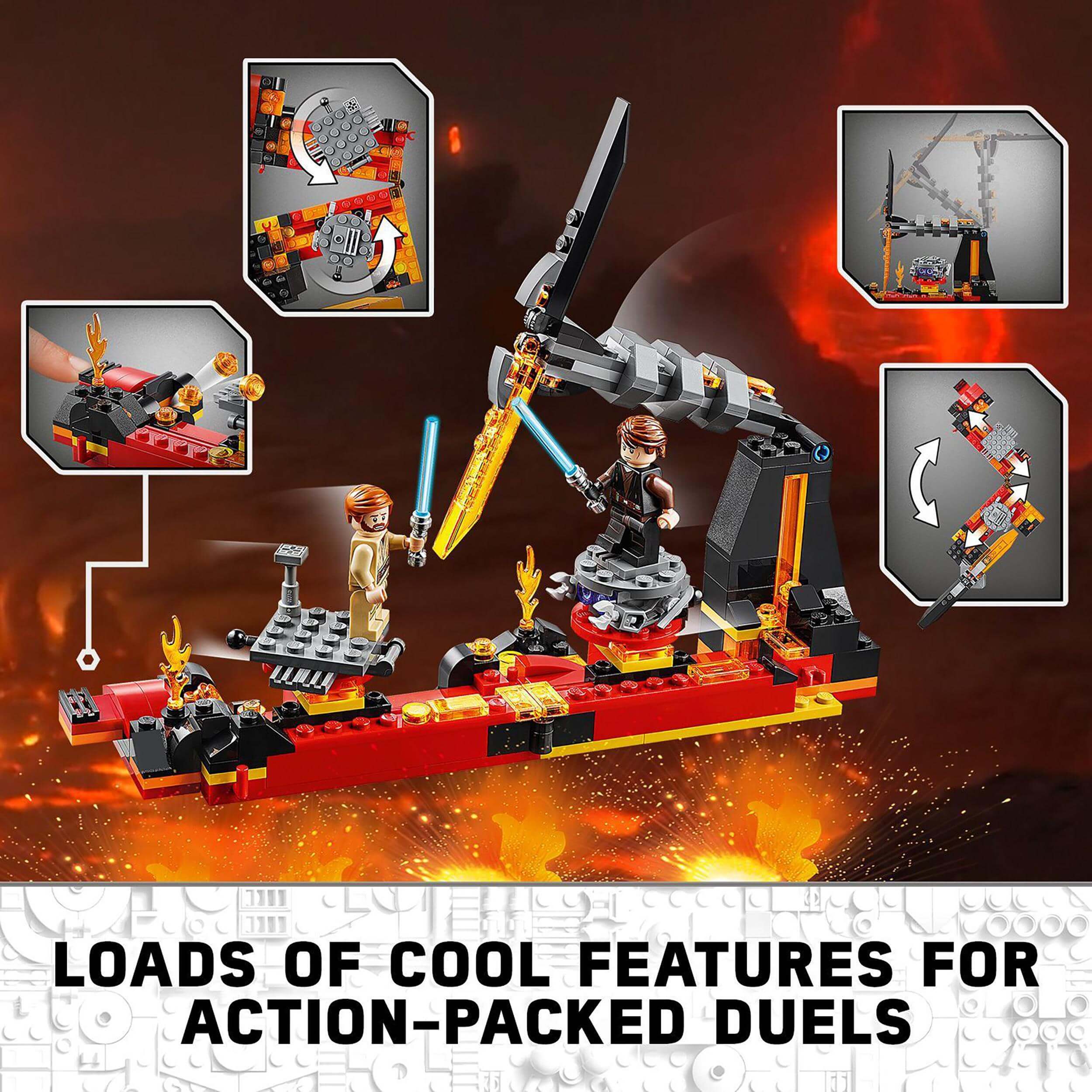 LEGO® Star Wars Duel on Mustafar Playset 75269