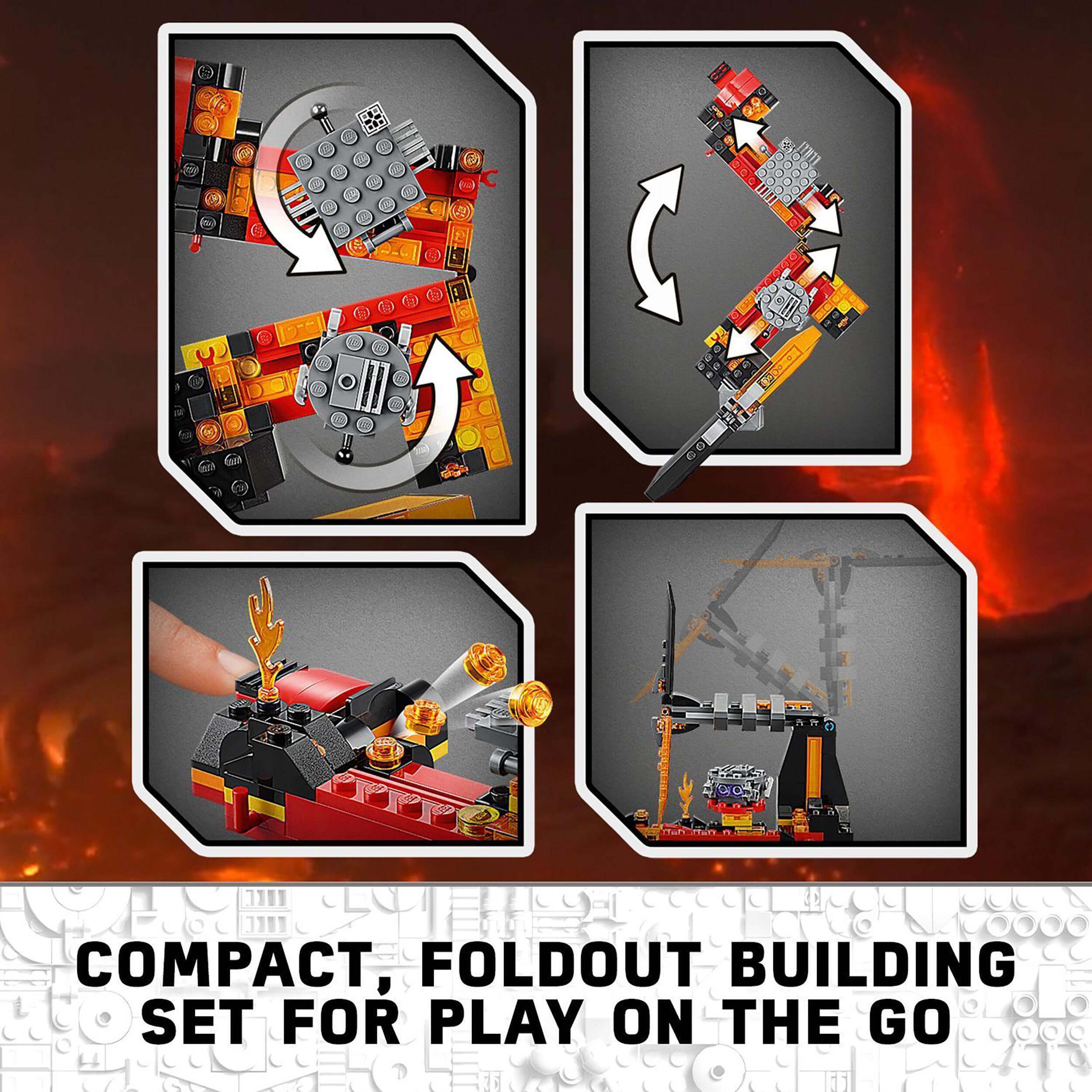 LEGO® Star Wars Duel on Mustafar Playset 75269