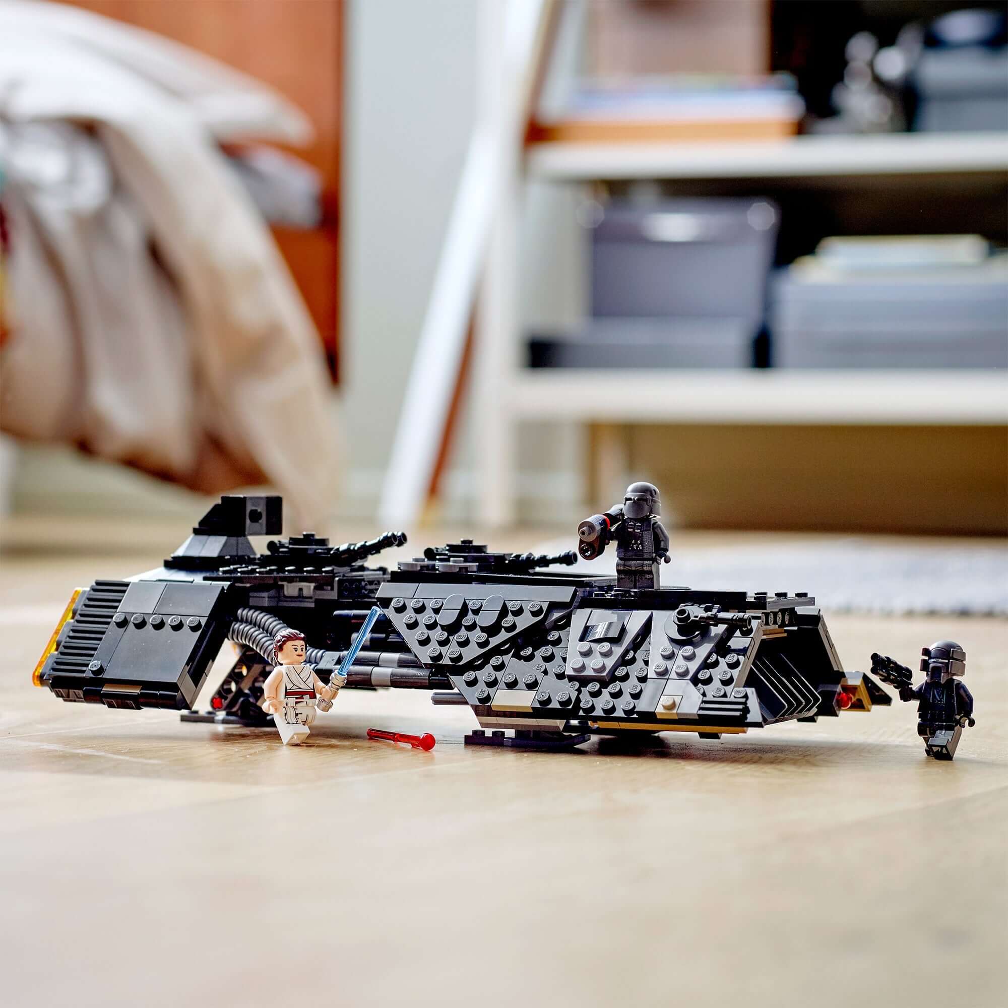 LEGO® Star Wars Knights of Ren Transport Ship 75284 with Rey and Knights of Ren figures, perfect for imaginative play.