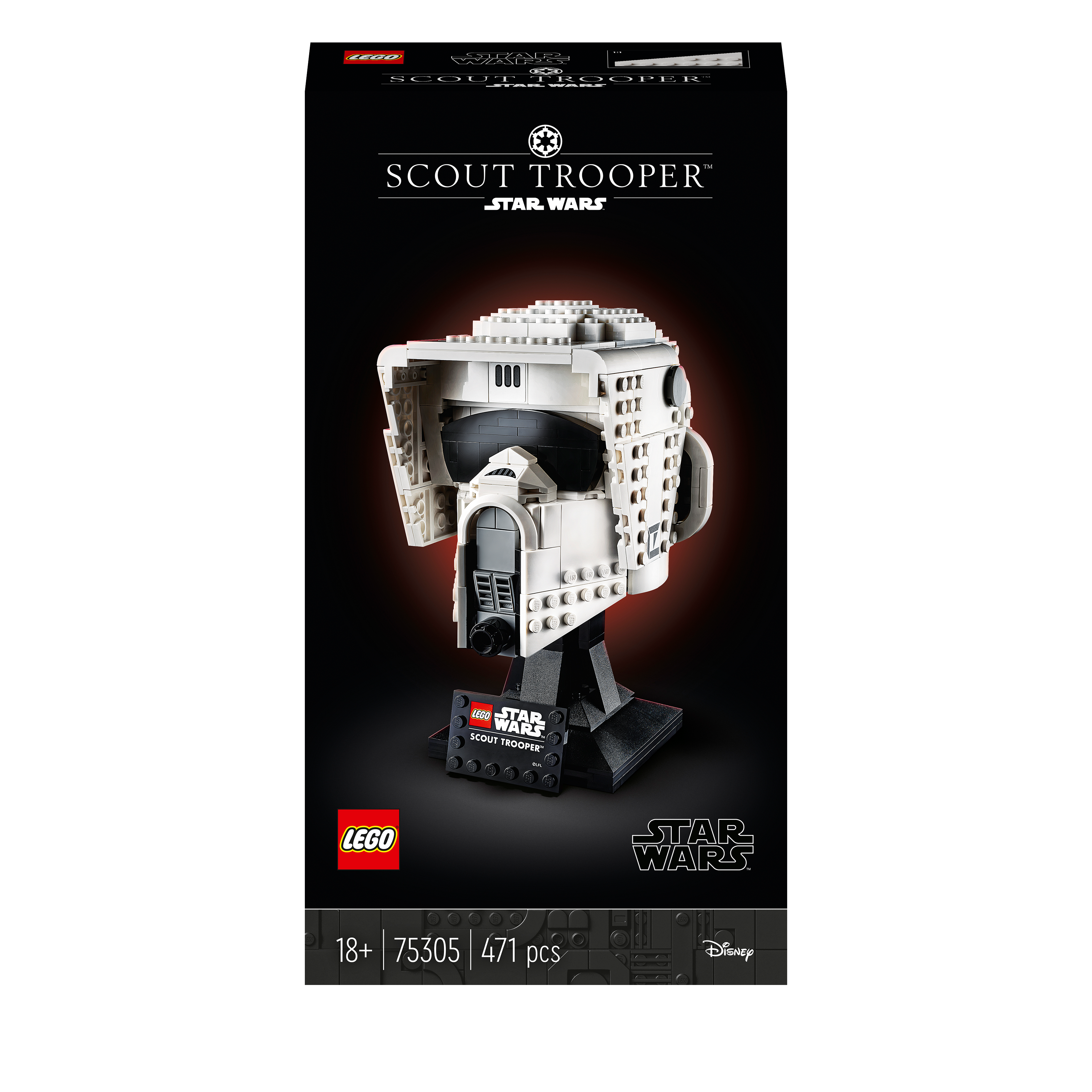 LEGO® Star Wars Scout Trooper Helmet Adult Set 75305