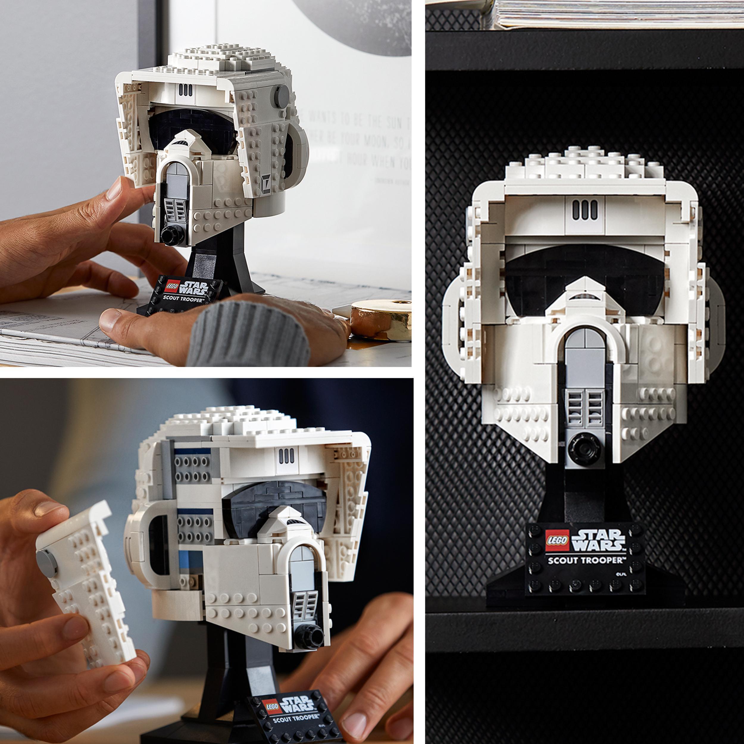LEGO® Star Wars Scout Trooper Helmet Adult Set 75305