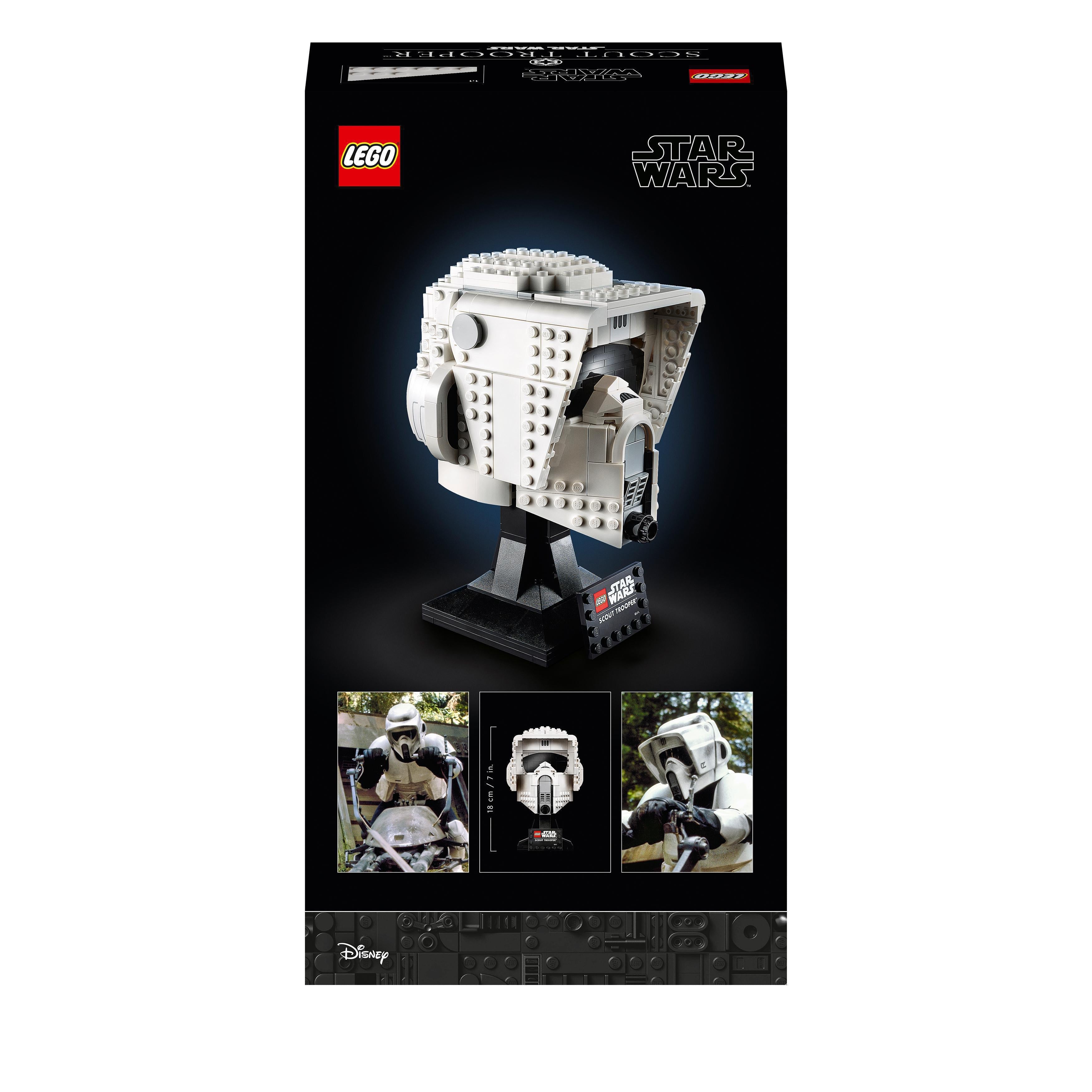 LEGO® Star Wars Scout Trooper Helmet Adult Set 75305