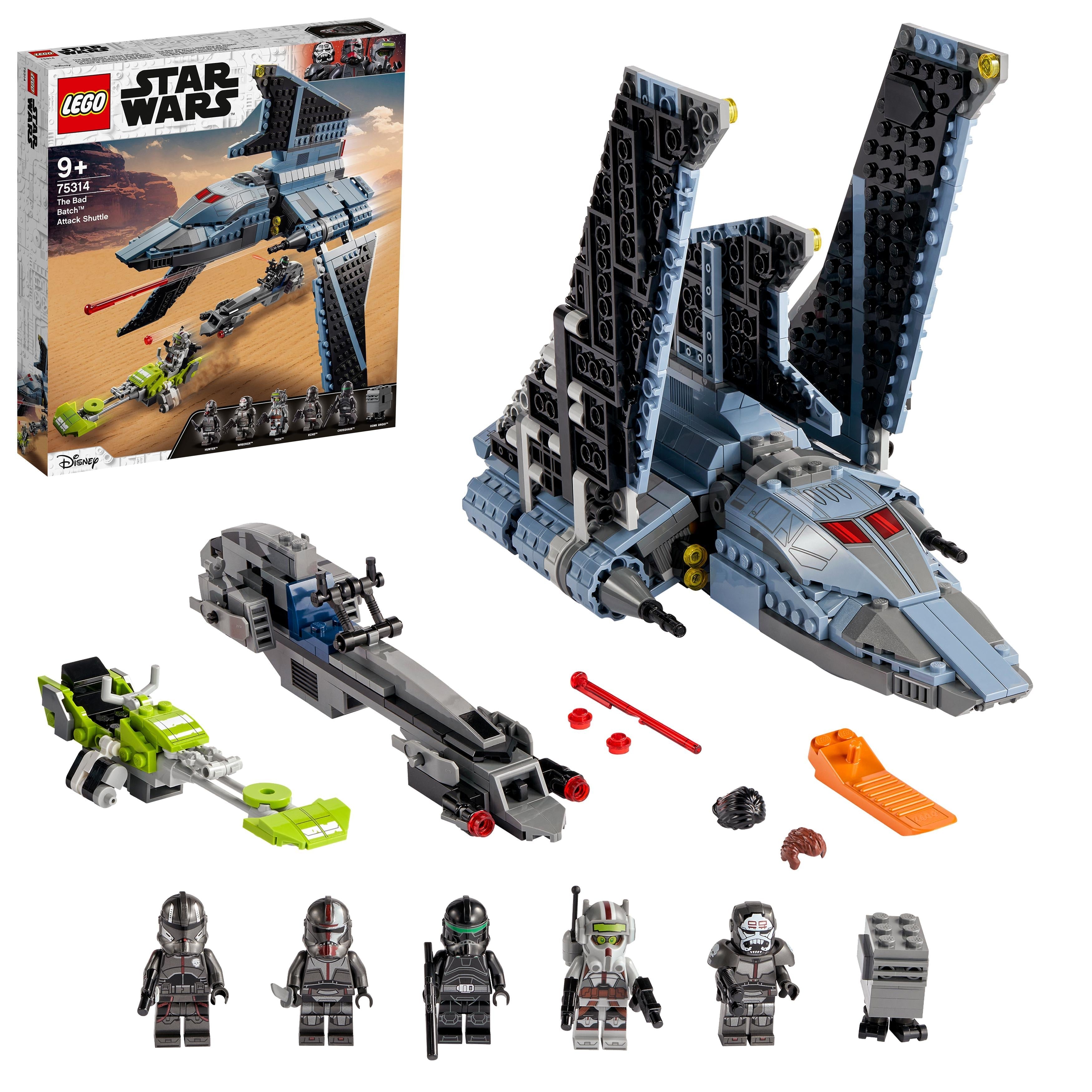 LEGO® Star Wars The Bad Batch Attack Shuttle 75314