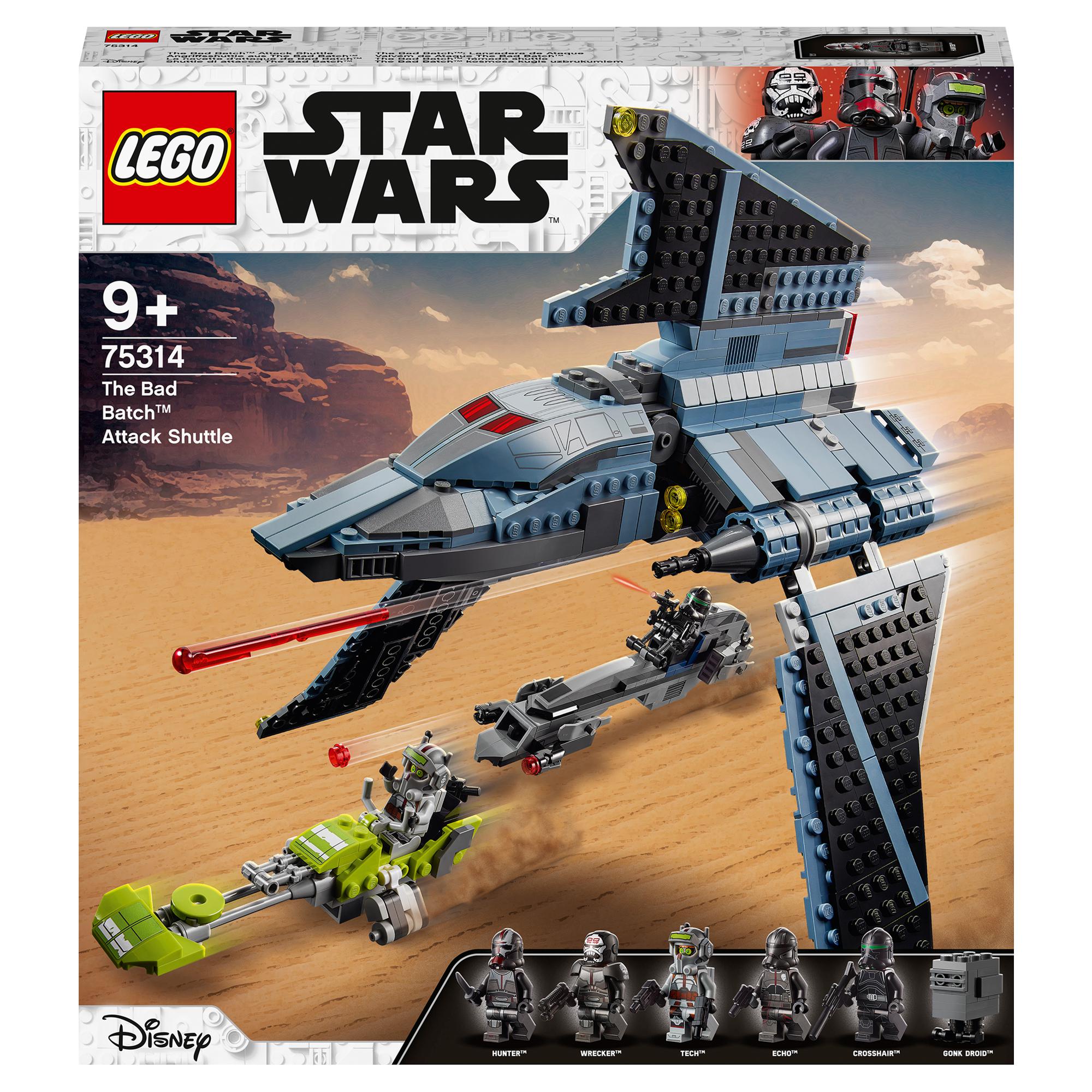 LEGO® Star Wars The Bad Batch Attack Shuttle 75314