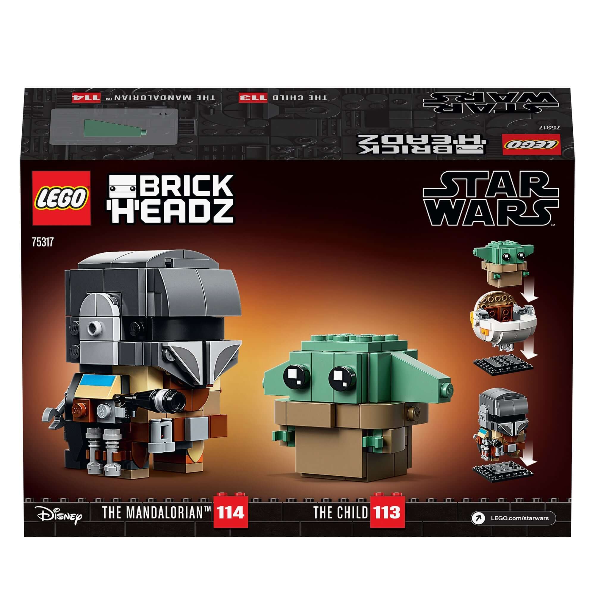 LEGO® BrickHeadz Star Wars The Mandalorian 75317