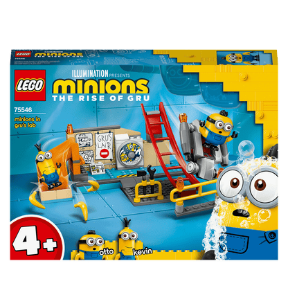 LEGO® 4+ Minions in Gru’s Lab Building Set 75546