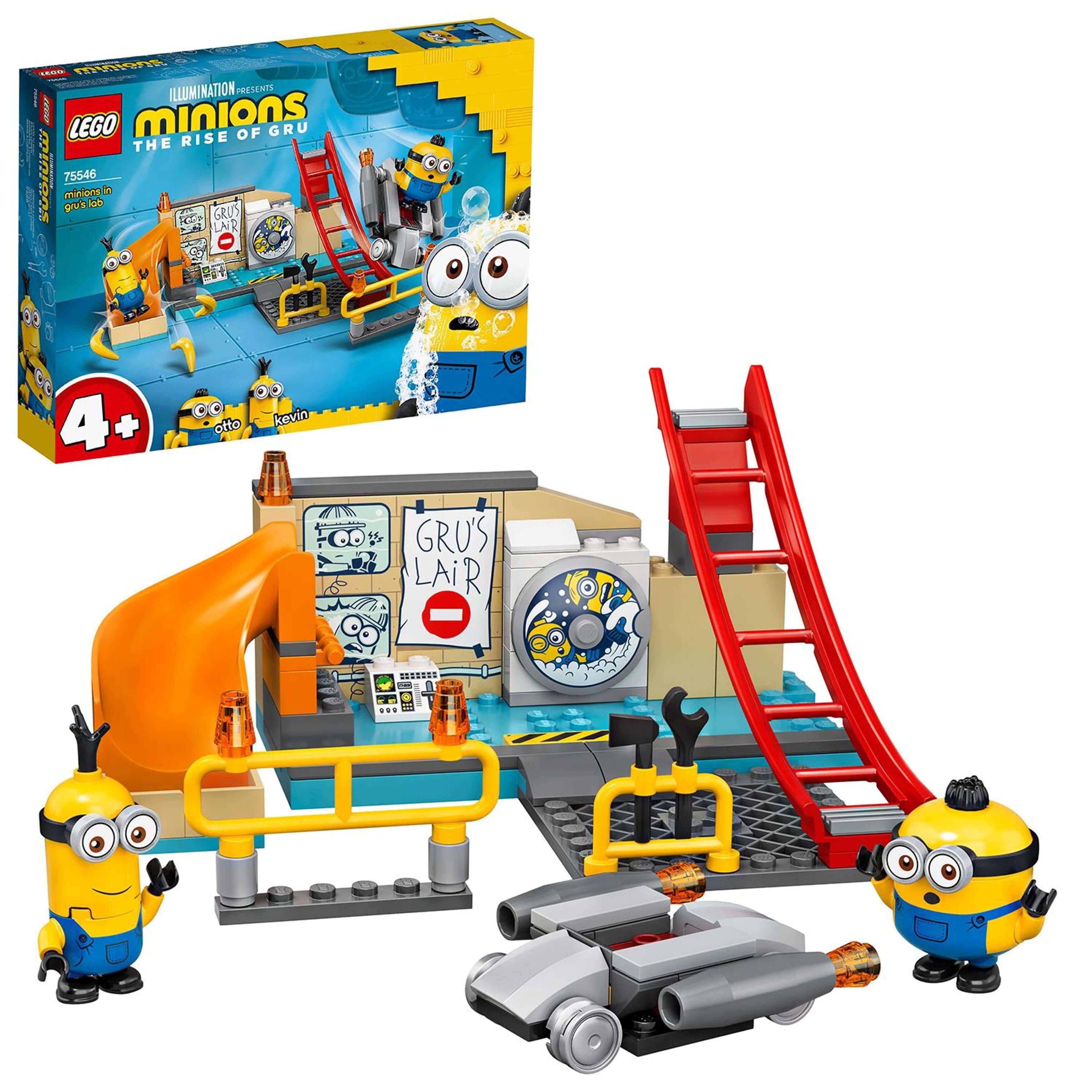 LEGO® 4+ Minions in Gru’s Lab Building Set 75546