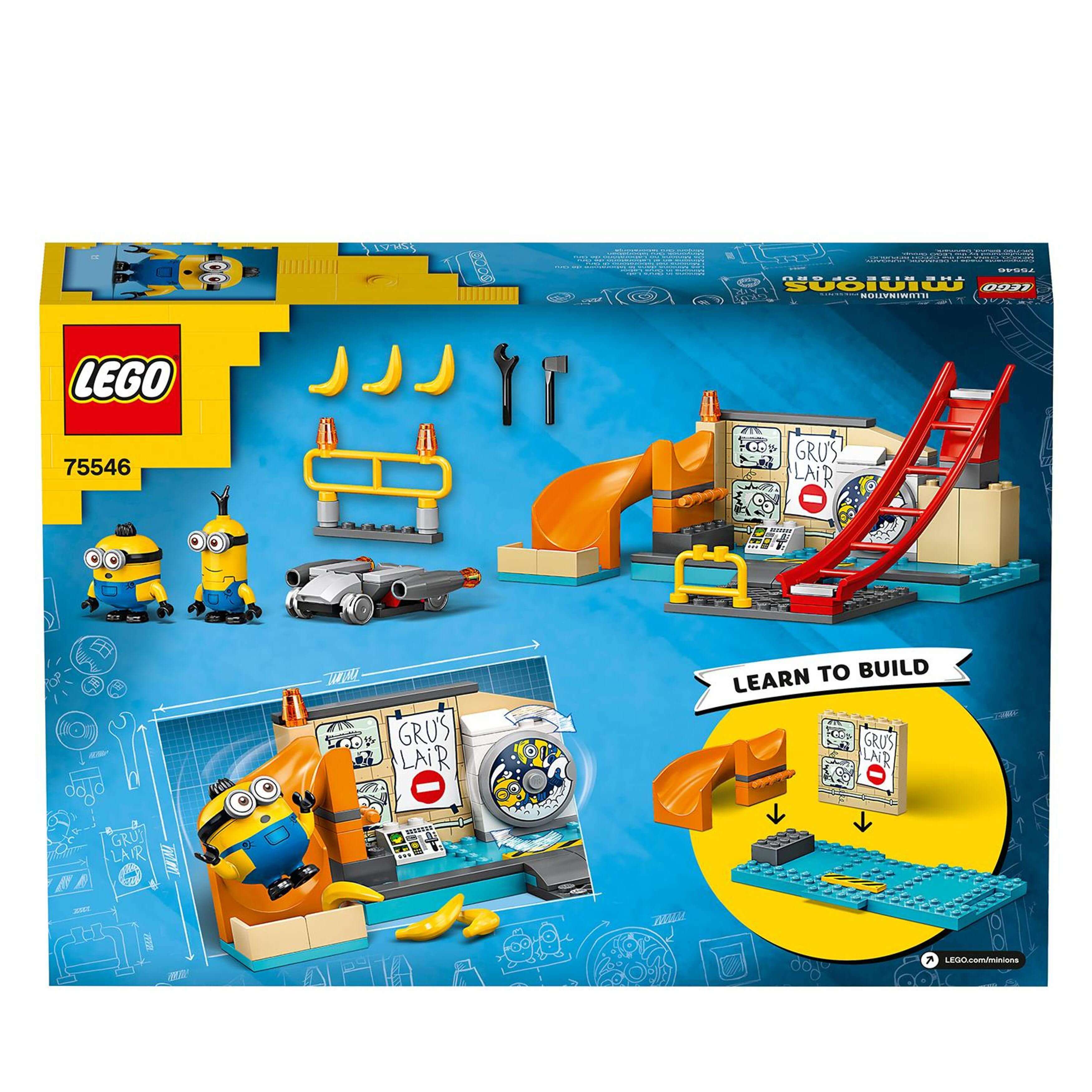 LEGO® 4+ Minions in Gru’s Lab Building Set 75546