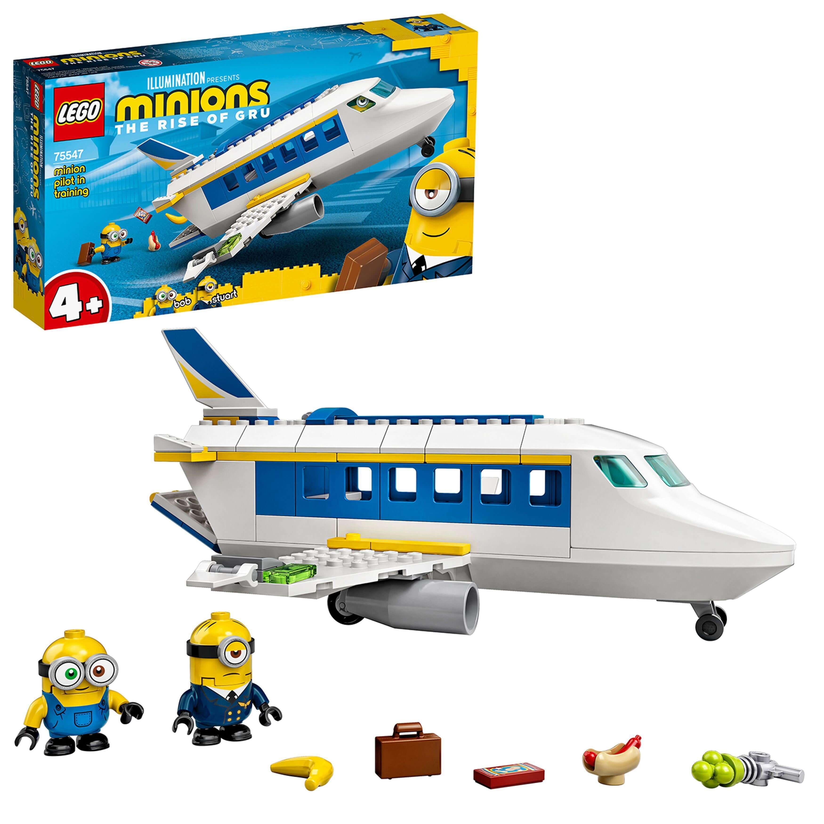 LEGO® 4+ Minions Pilot in Training Plane Toy 75547